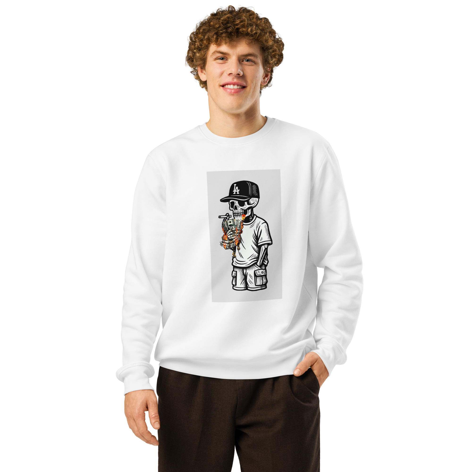 Organic mid-weight sweatshirt - Image 3