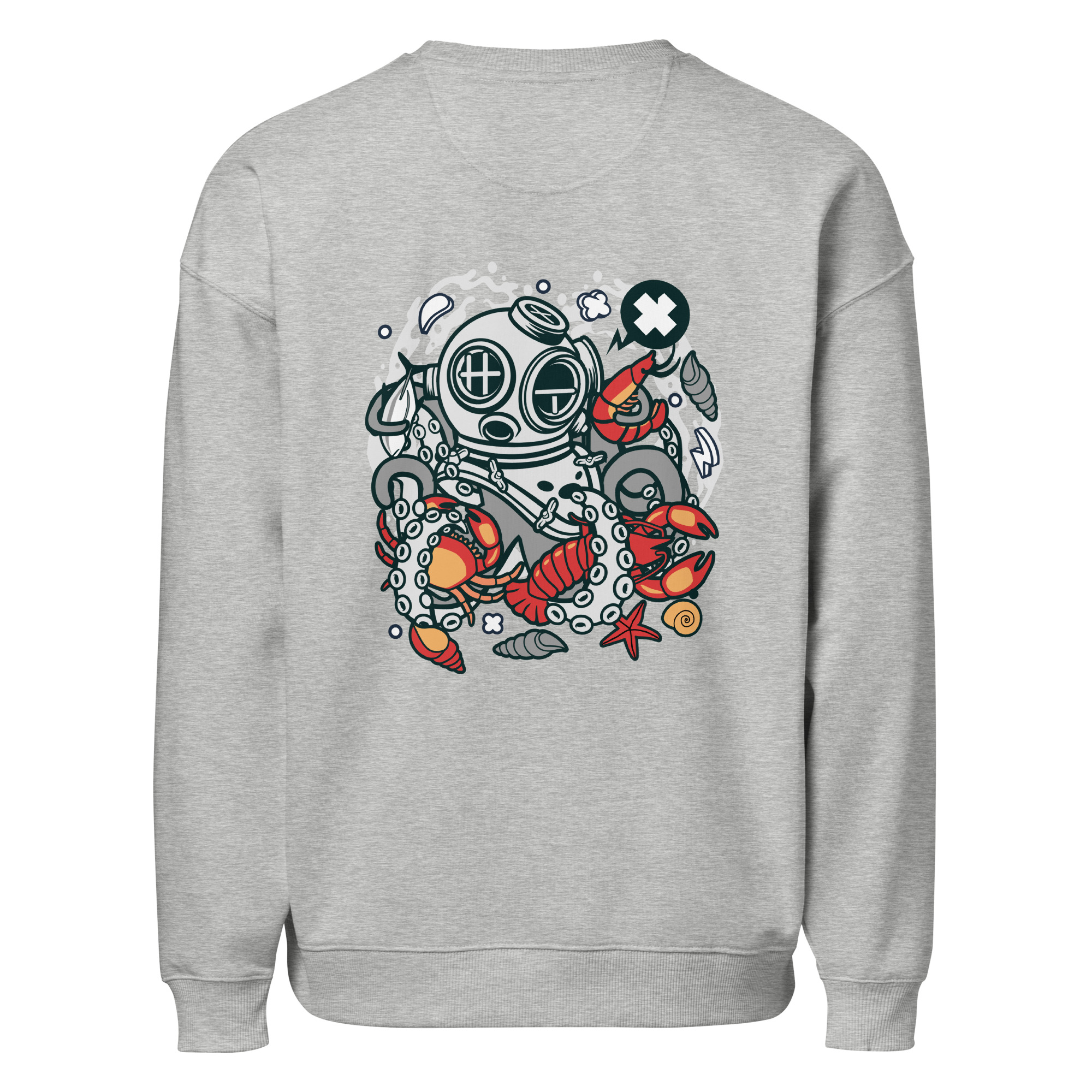 Unisex organic oversized sweatshirt - Image 11