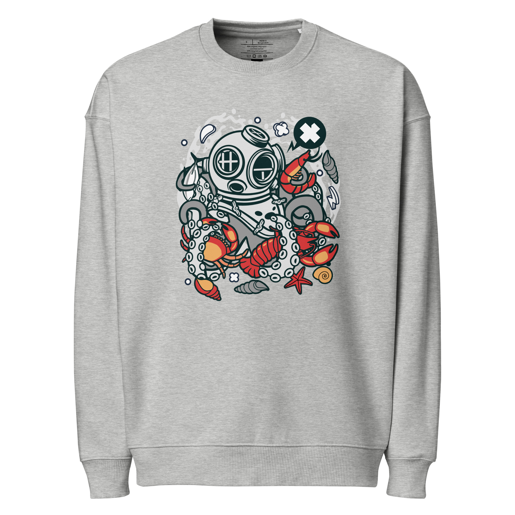 Unisex organic oversized sweatshirt - Image 10