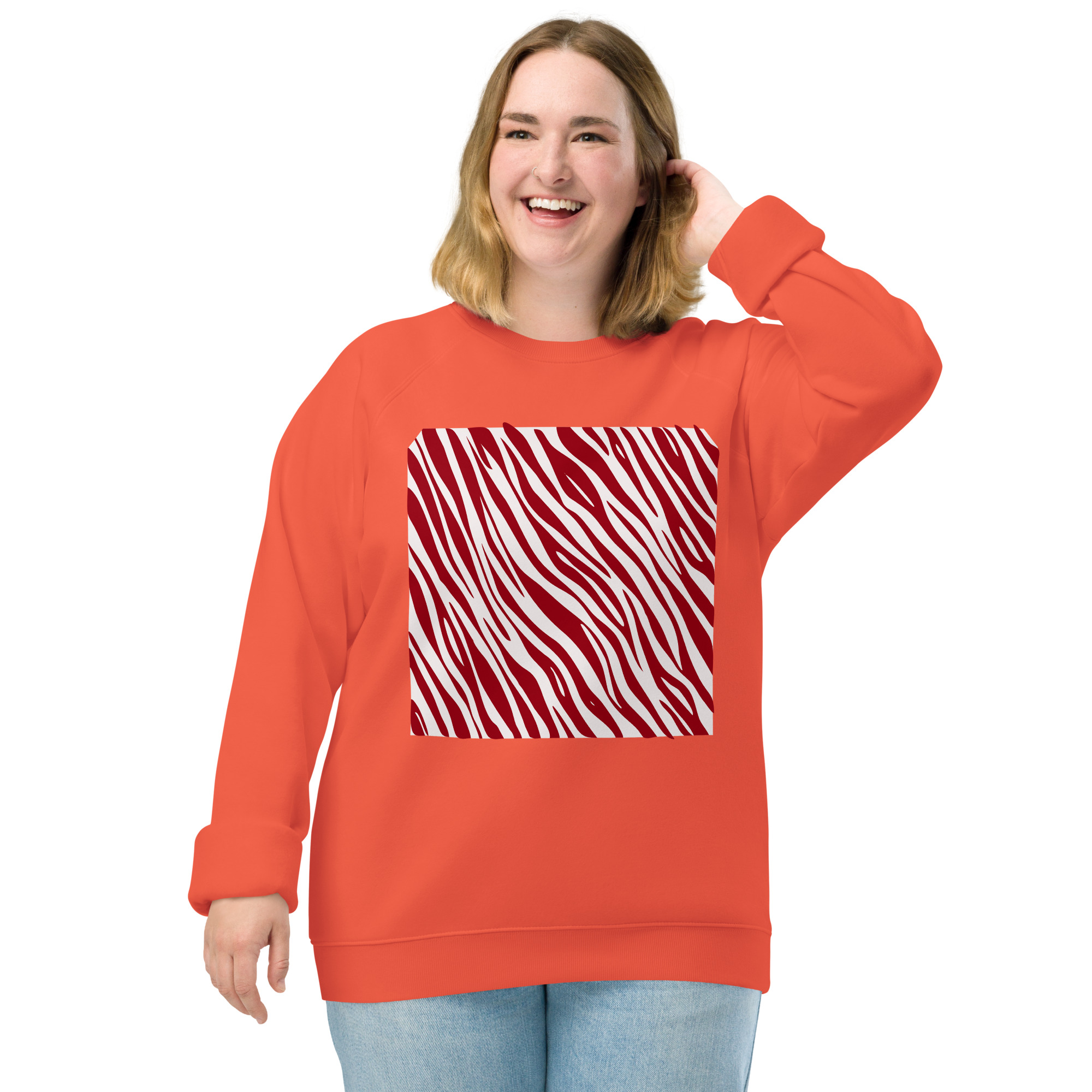 Organic raglan sweatshirt - Image 4