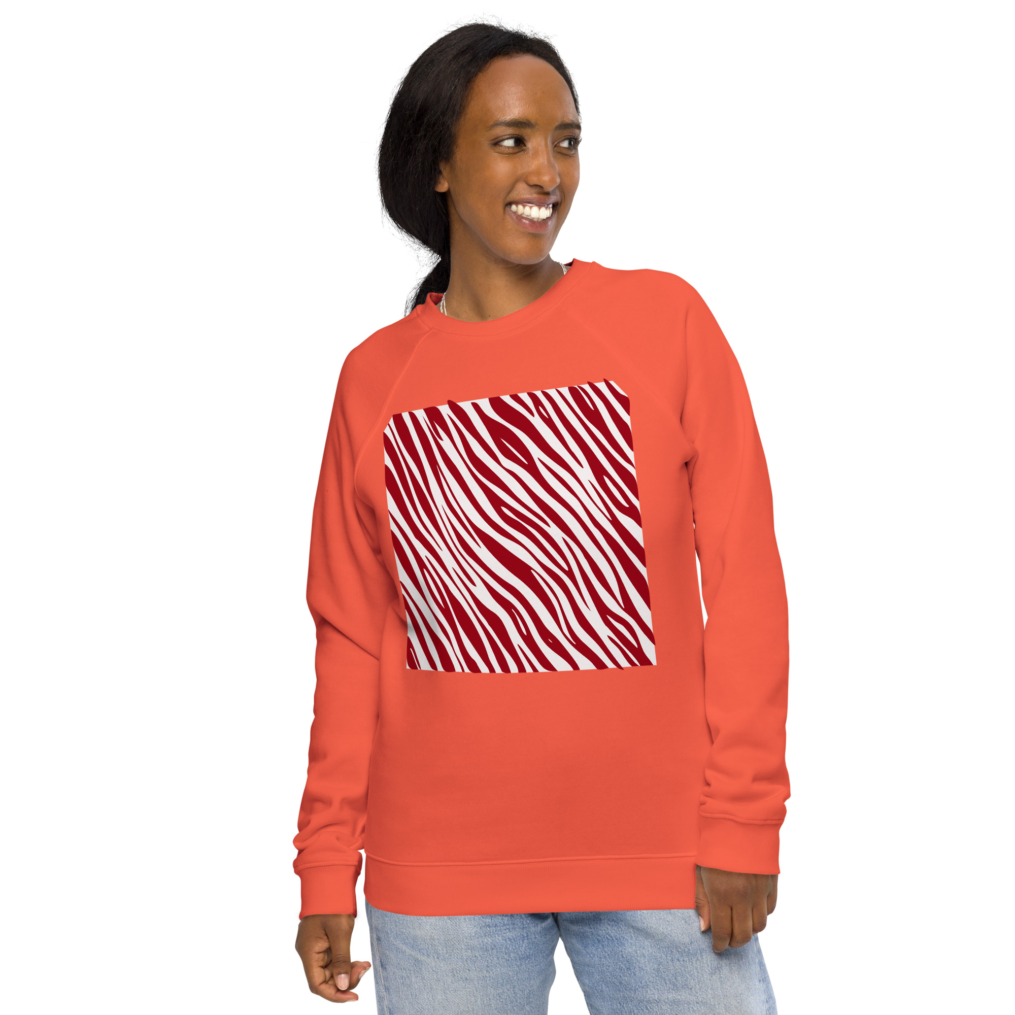 Organic raglan sweatshirt - Image 11