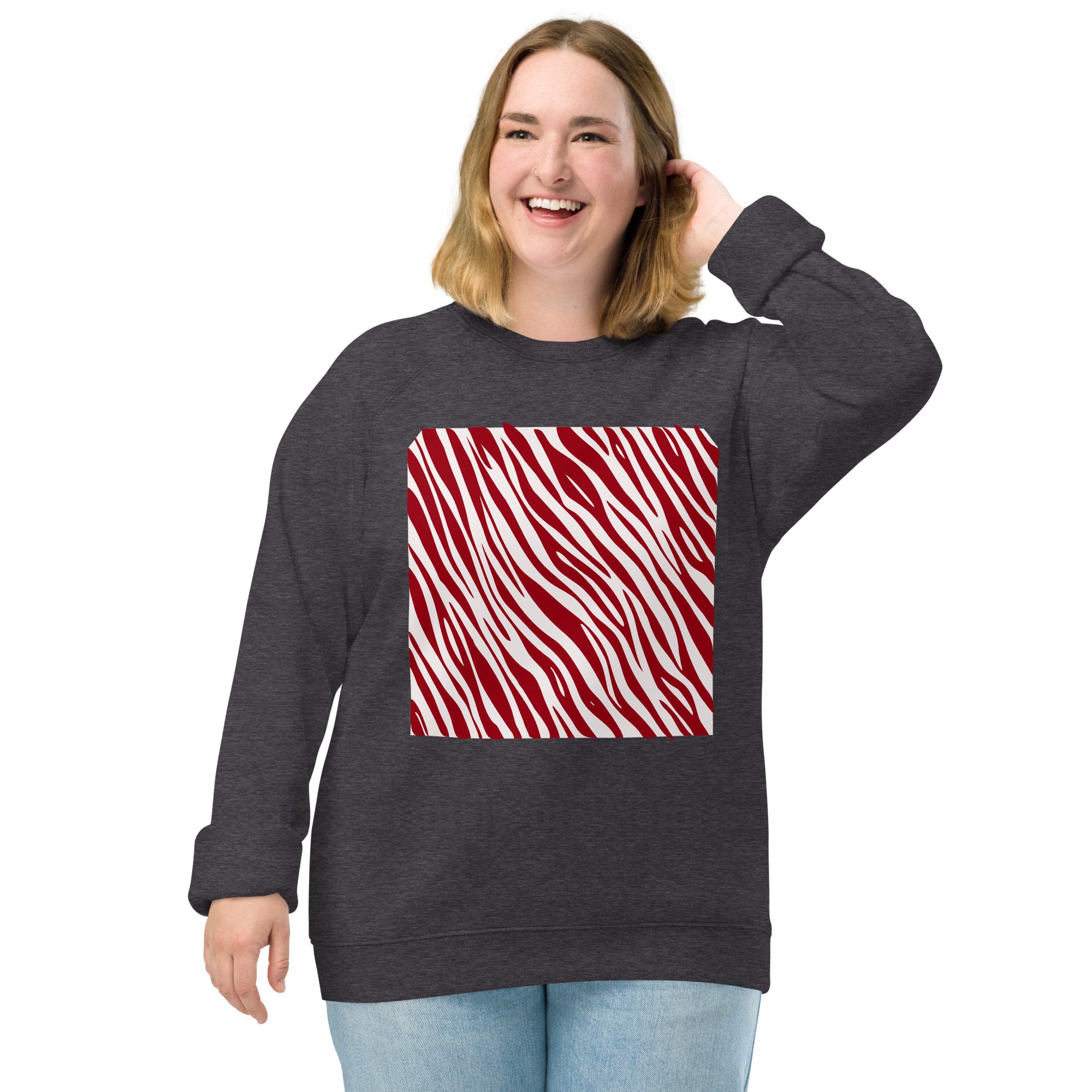 Organic raglan sweatshirt - Image 2