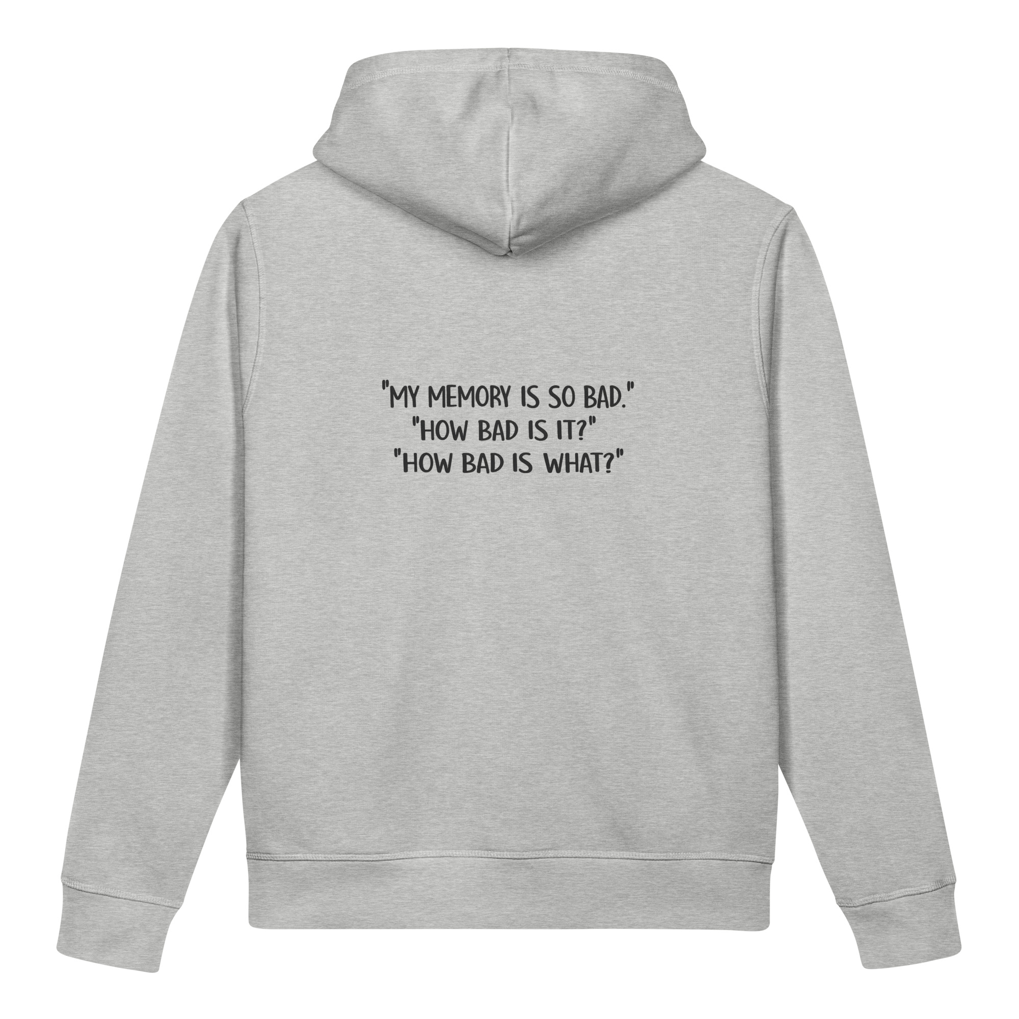 Unisex organic side pocket hoodie - Image 3