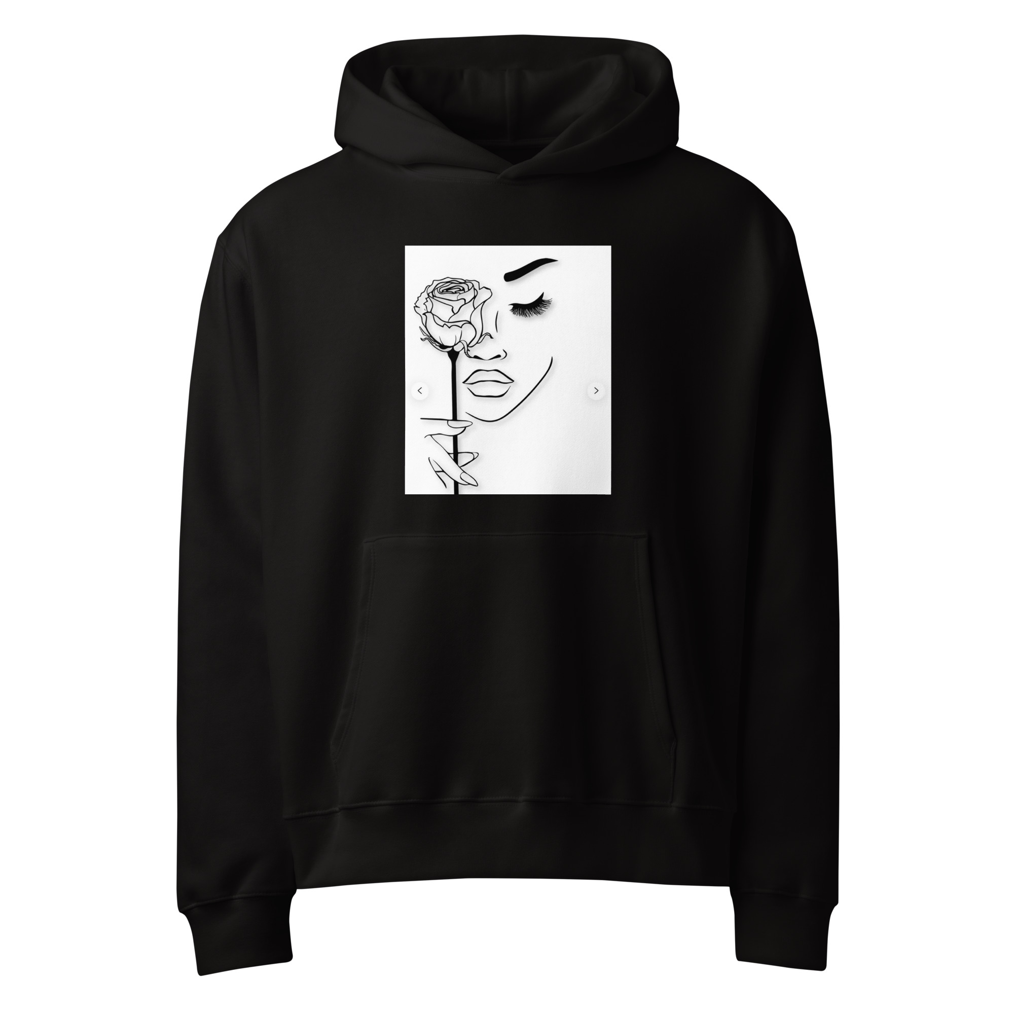 Oversized heavyweight hoodie