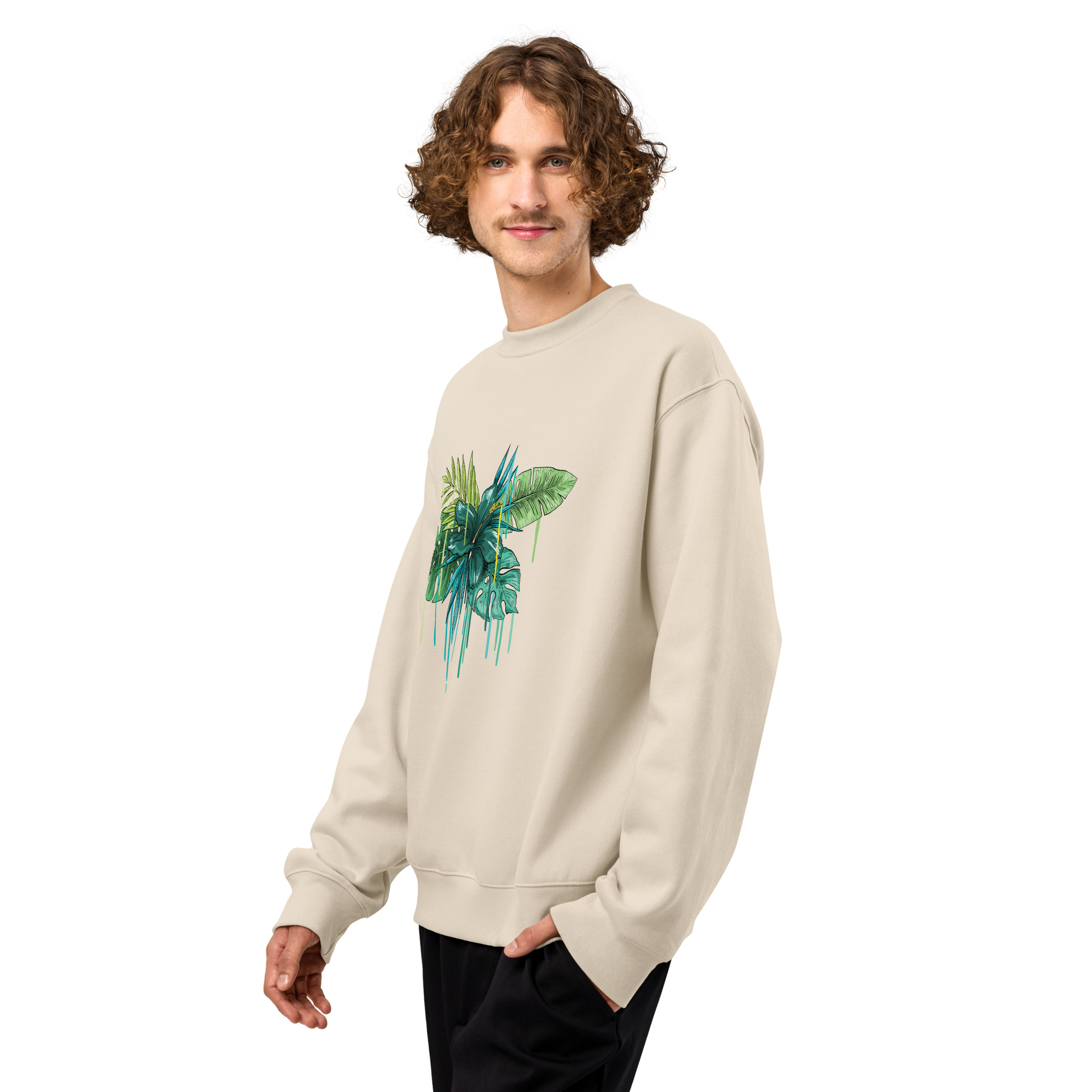 Oversized heavyweight sweatshirt - Image 9
