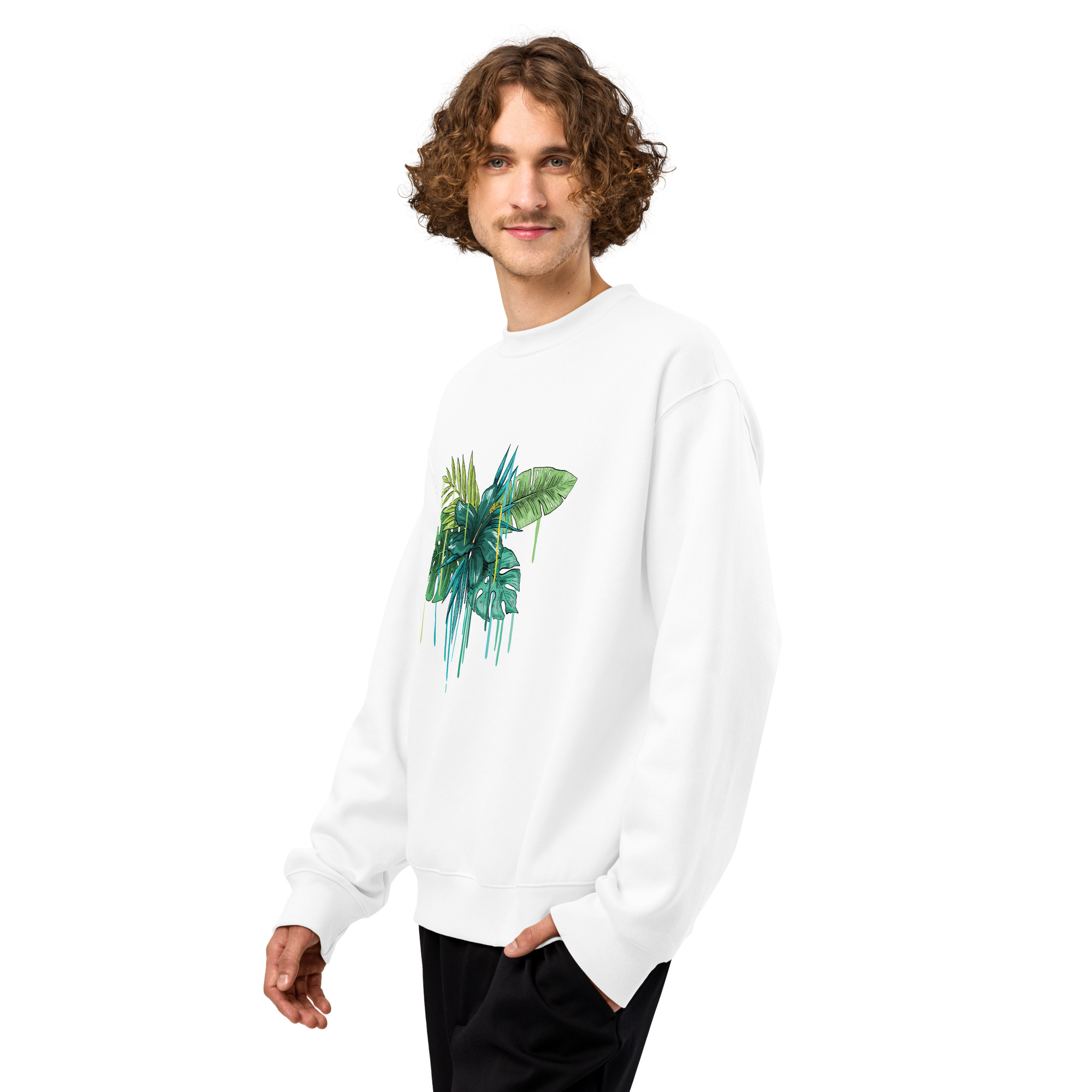 Oversized heavyweight sweatshirt - Image 10