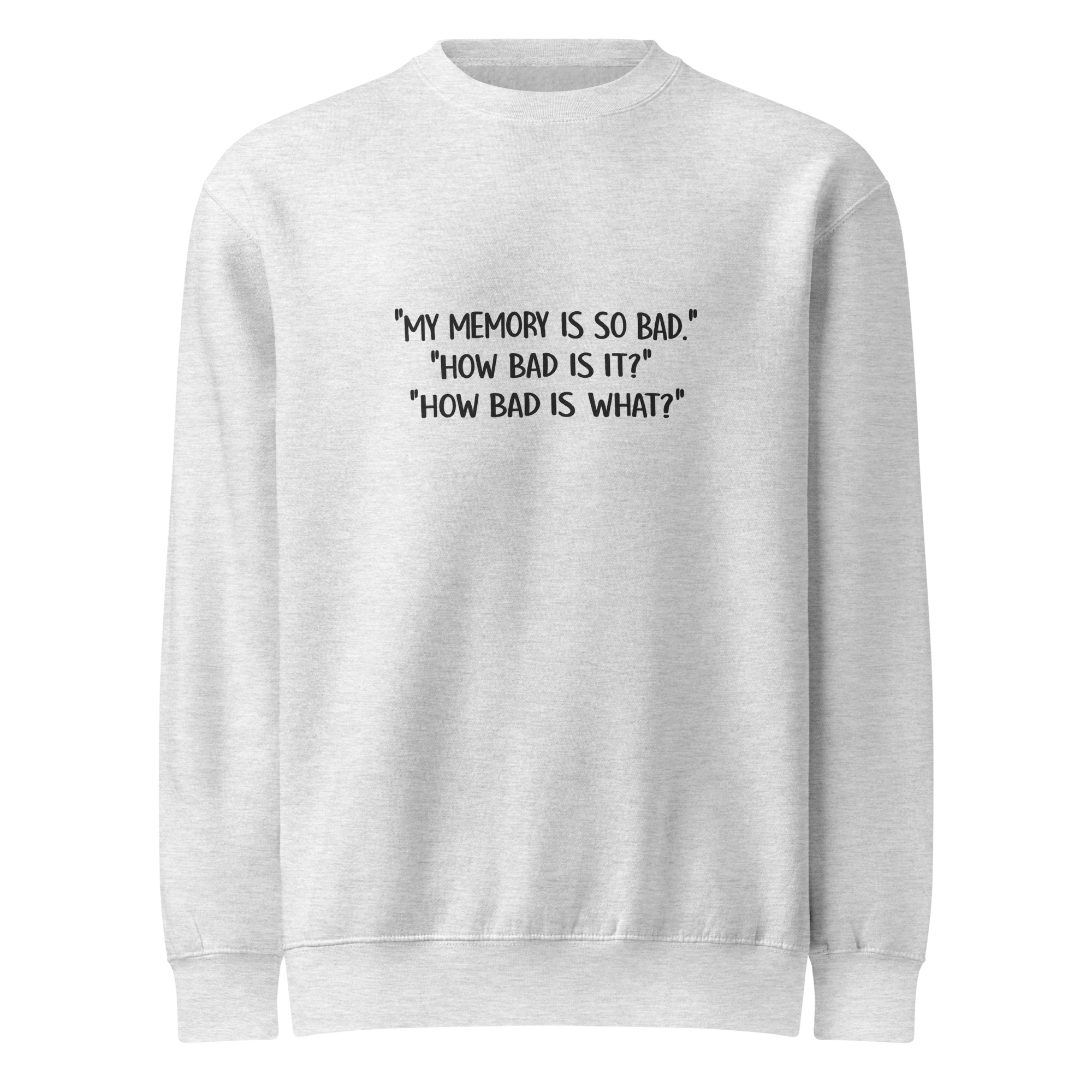 Unisex premium crew neck sweatshirt - Image 14