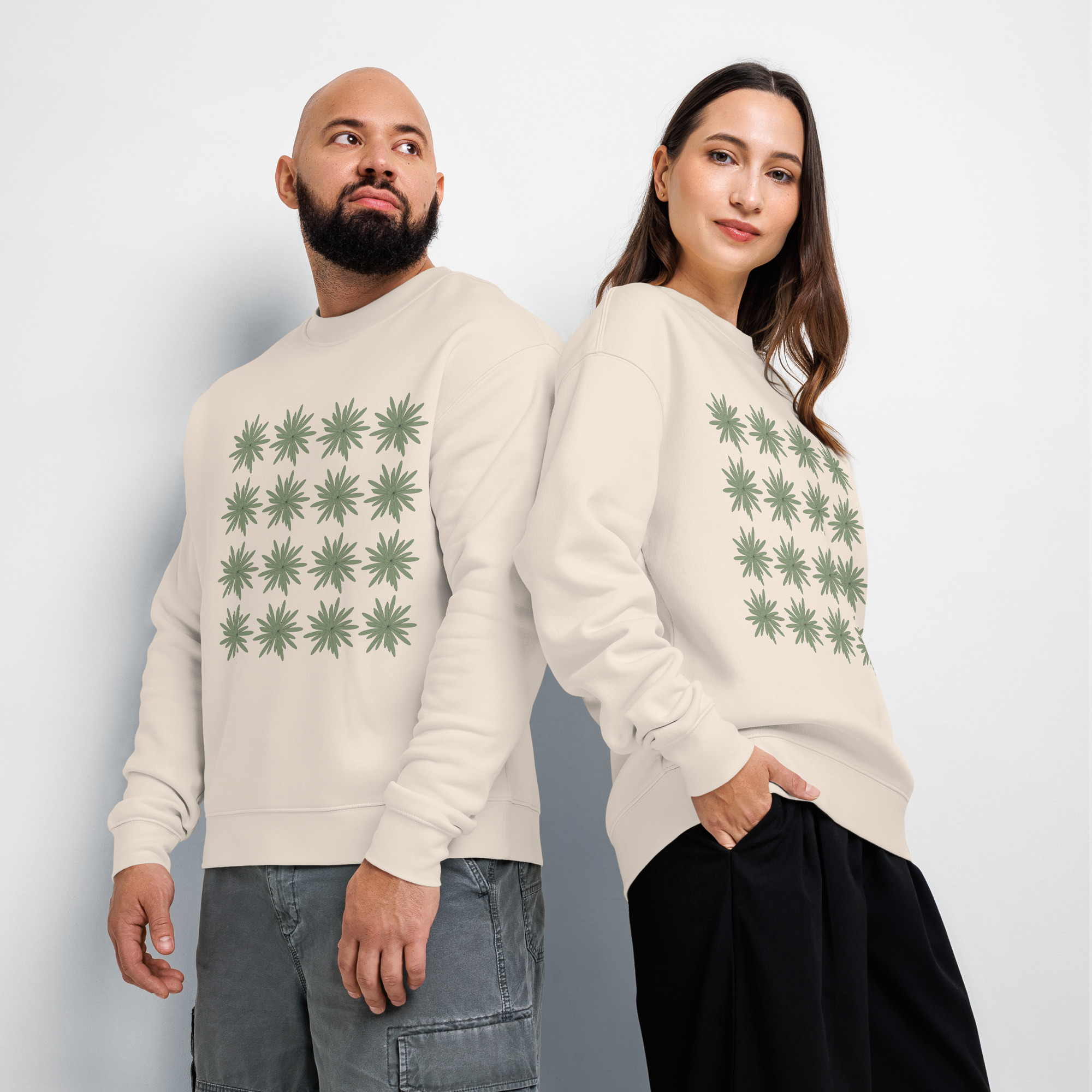 Unisex relax crew neck sweatshirt - Image 5
