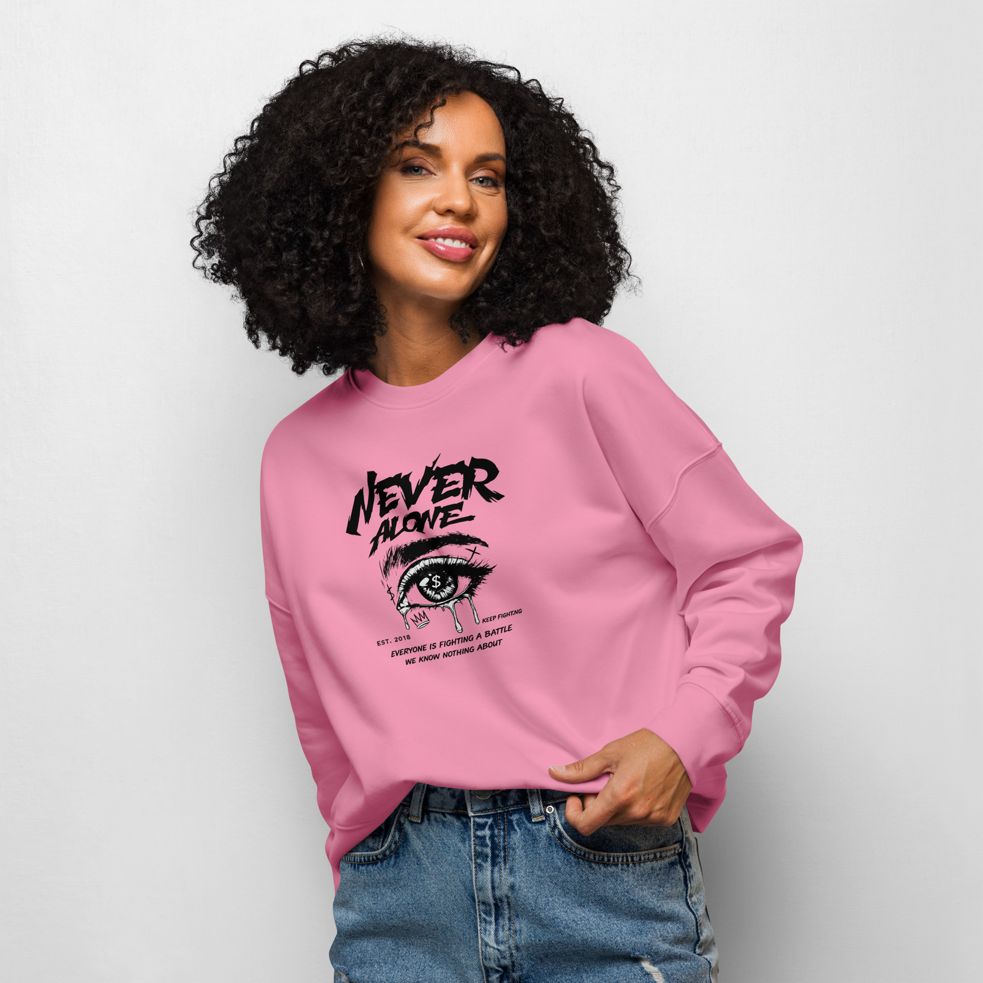 Women’s organic crew neck sweatshirt