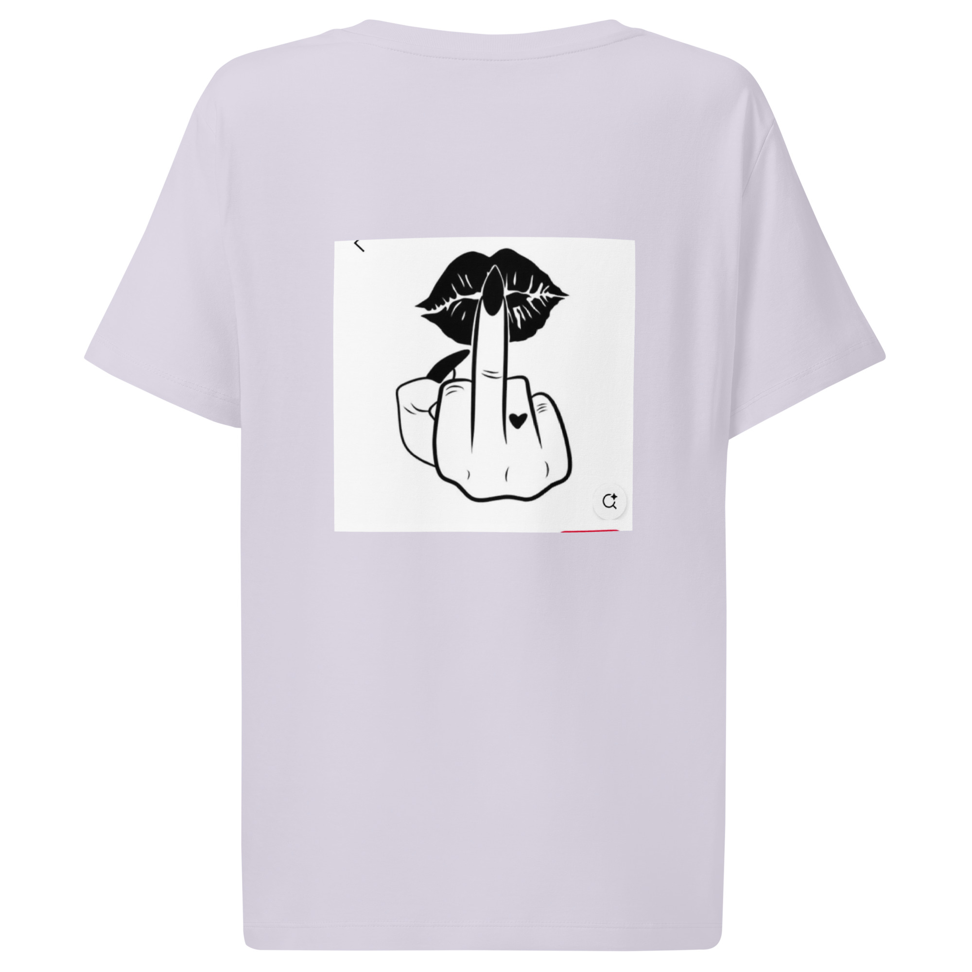 MFLips Organic Ribbed Neck T-shirt Women - Image 3