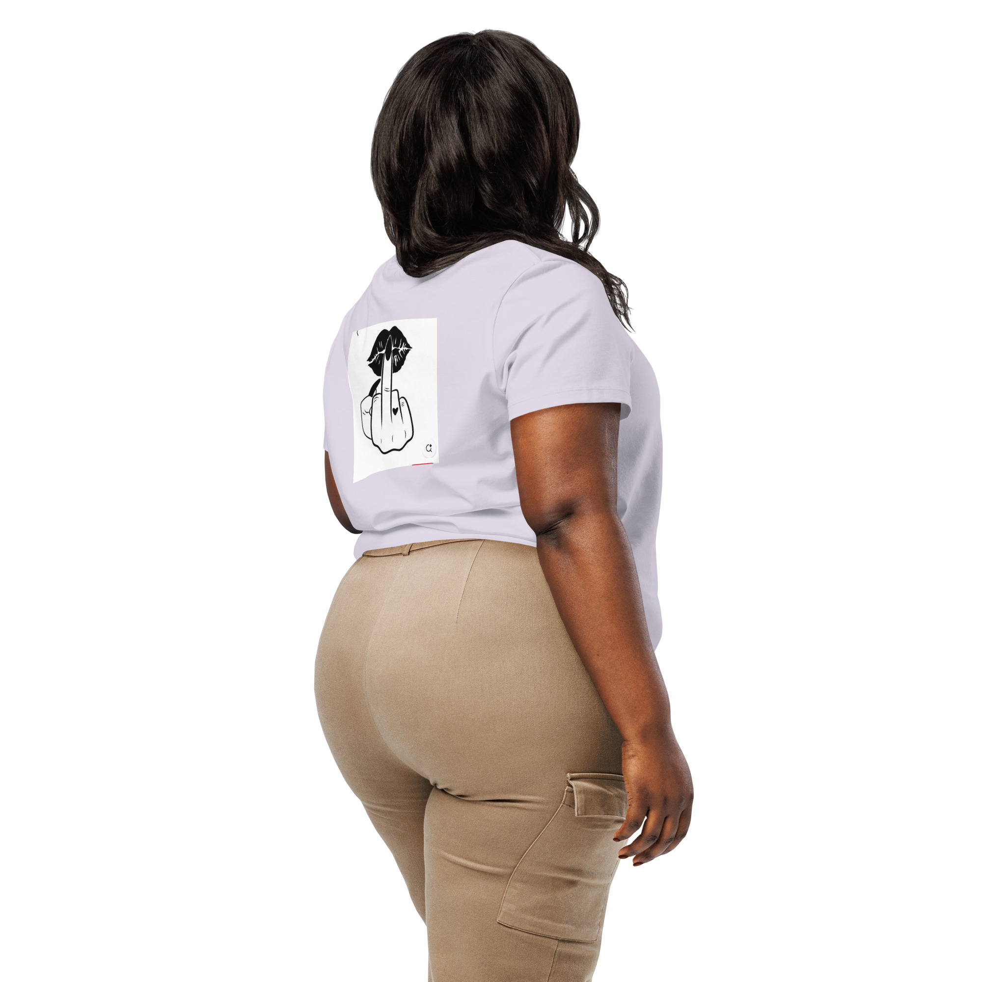MFLips Organic Ribbed Neck T-shirt Women - Image 11