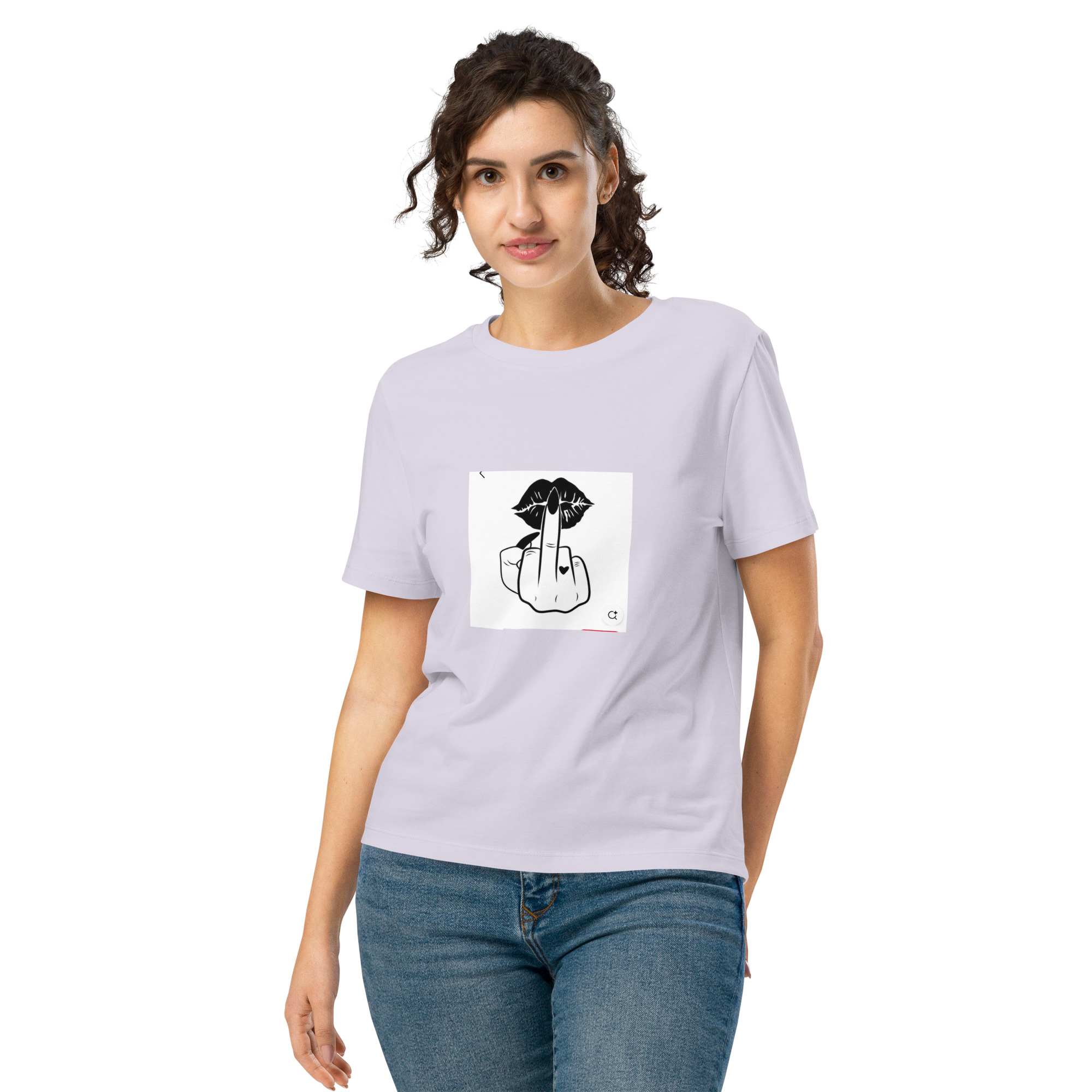 MFLips Organic Ribbed Neck T-shirt Women - Image 8