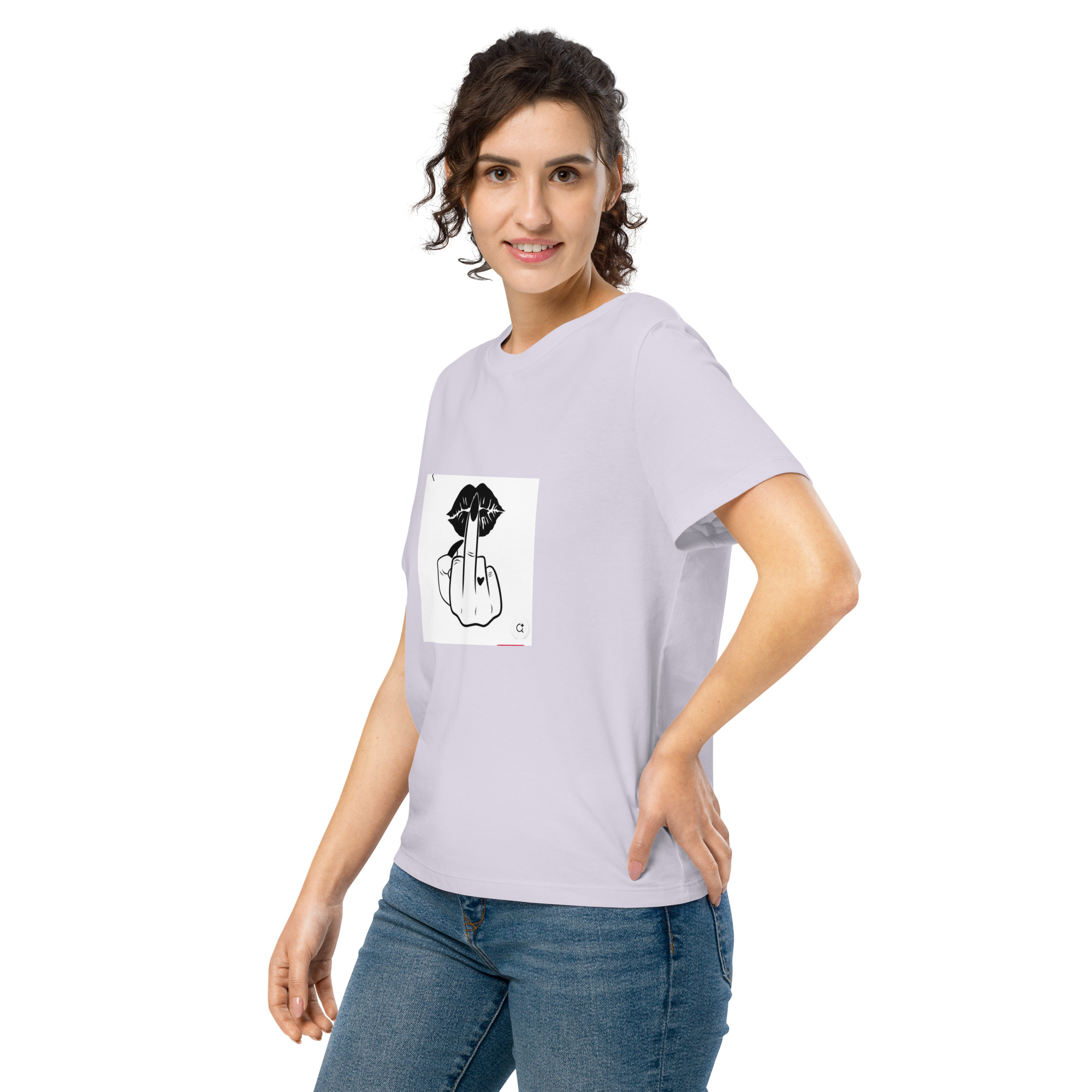 MFLips Organic Ribbed Neck T-shirt Women - Image 9