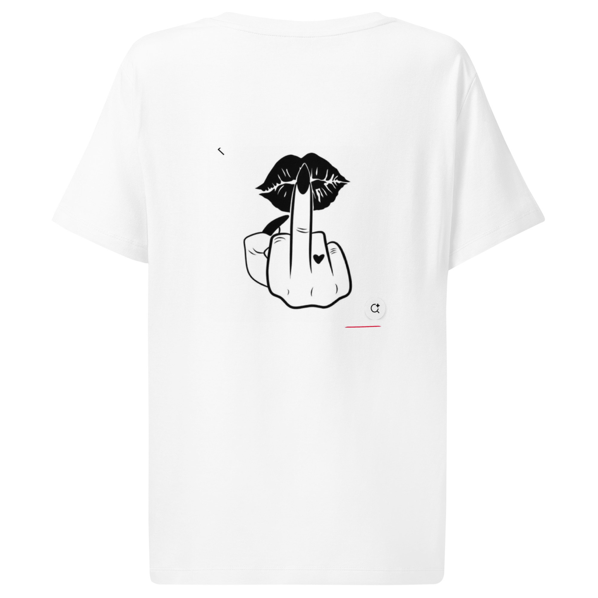 MFLips Organic Ribbed Neck T-shirt Women - Image 5