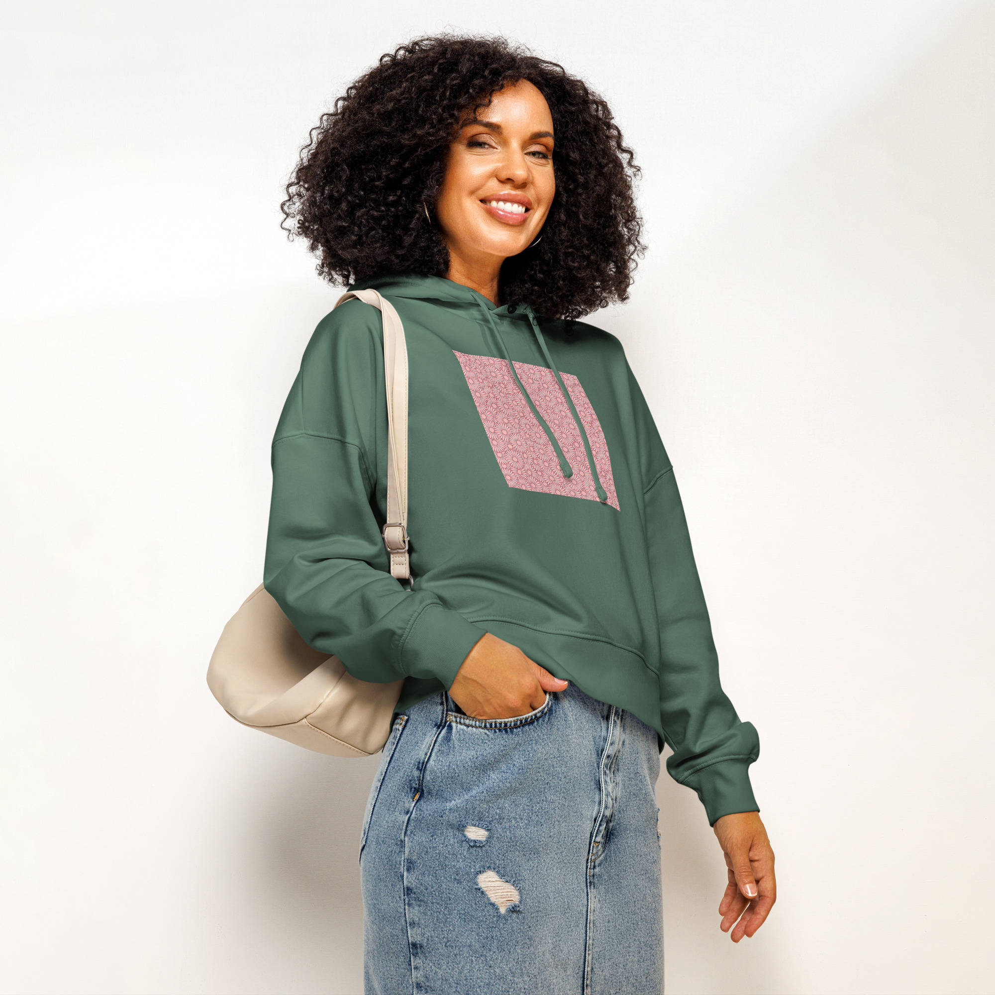 Women’s organic mid-weight hoodie
