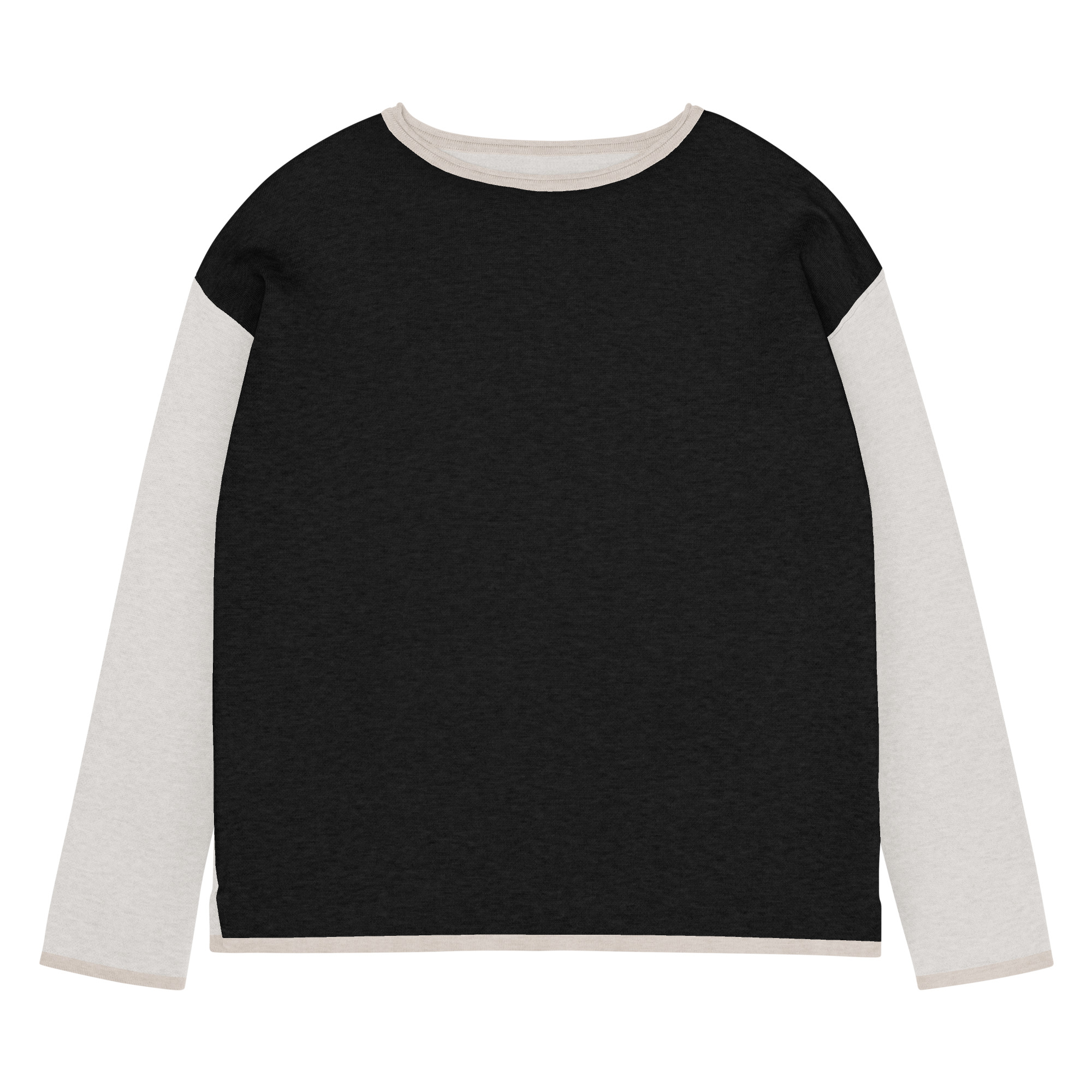 Women’s straight bottom knitted sweater - Image 5