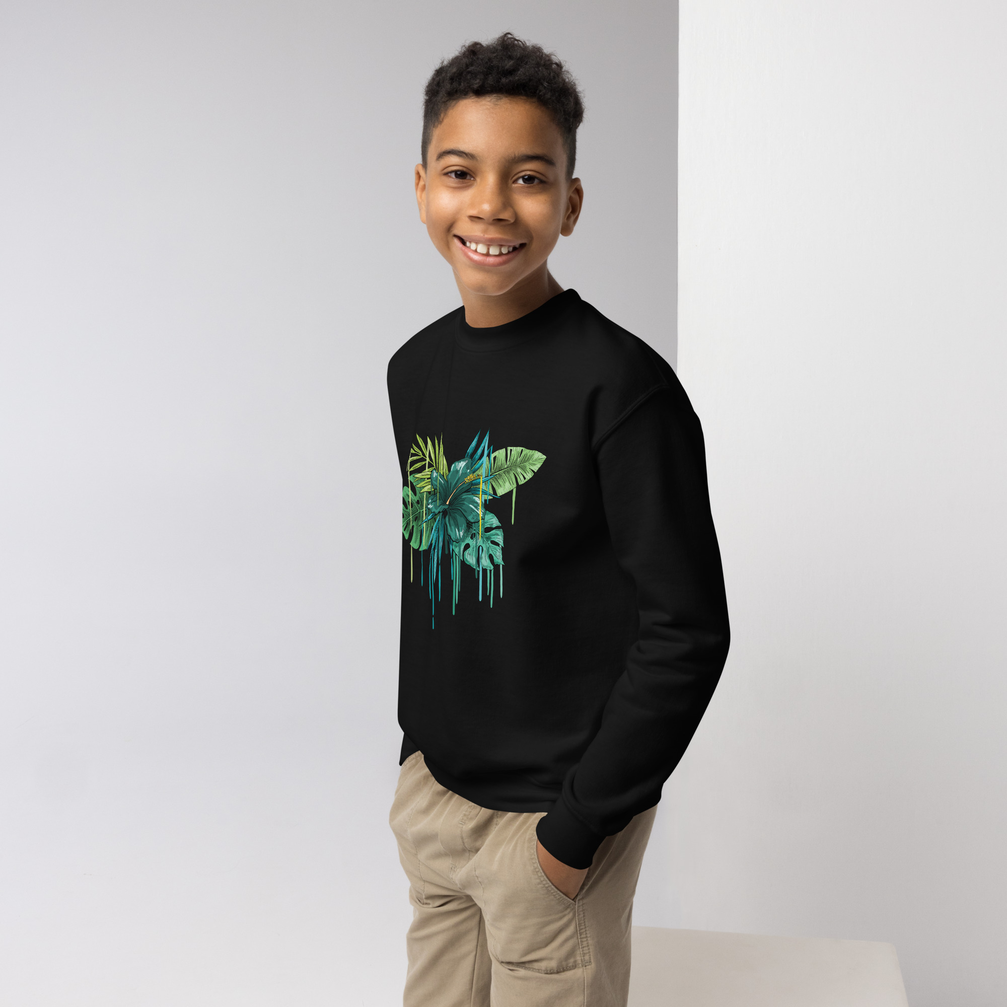 Youth crewneck sweatshirt - Image 13