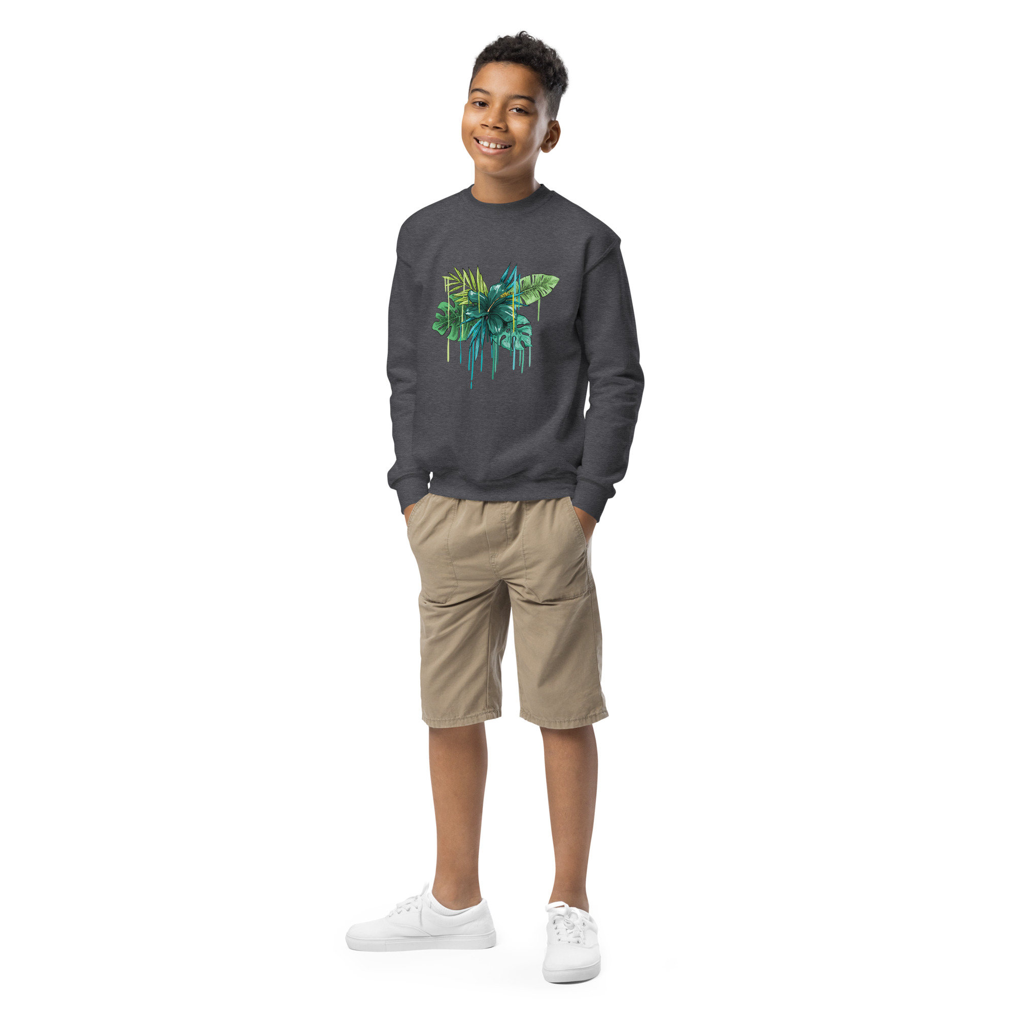 Youth crewneck sweatshirt - Image 32