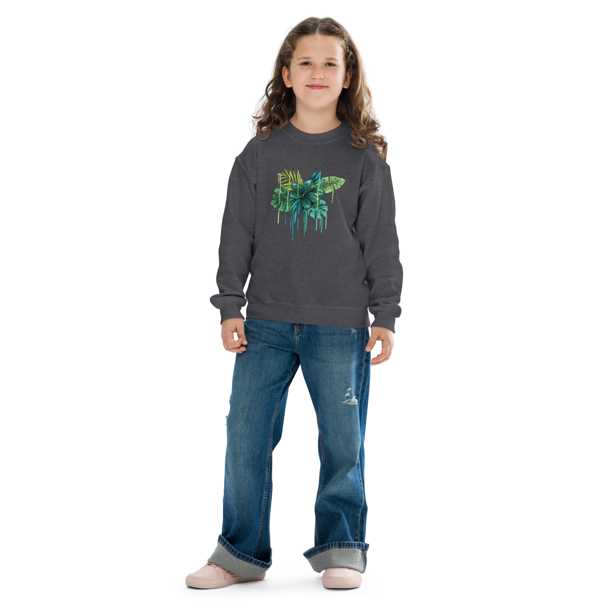 Youth crewneck sweatshirt - Image 23