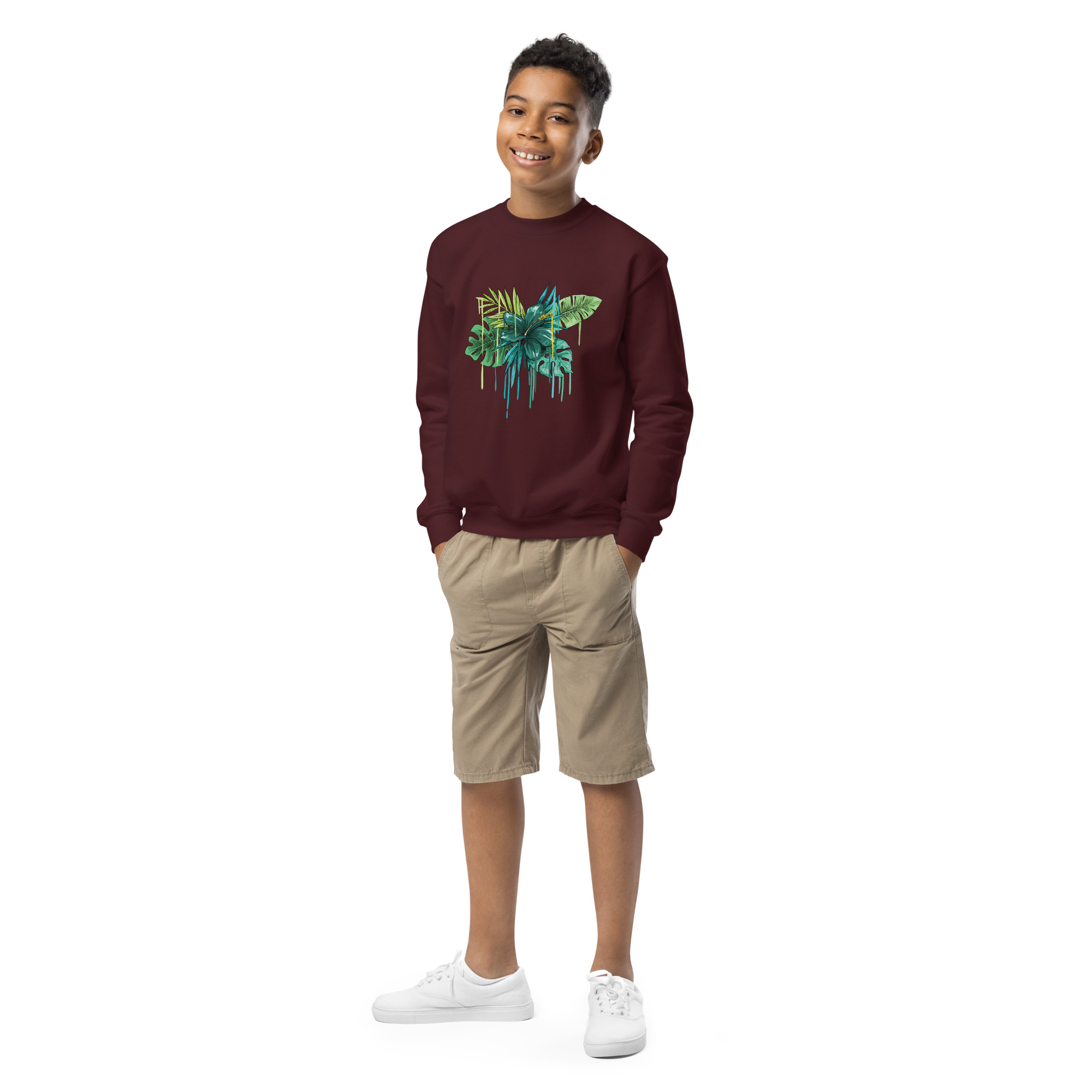 Youth crewneck sweatshirt - Image 30