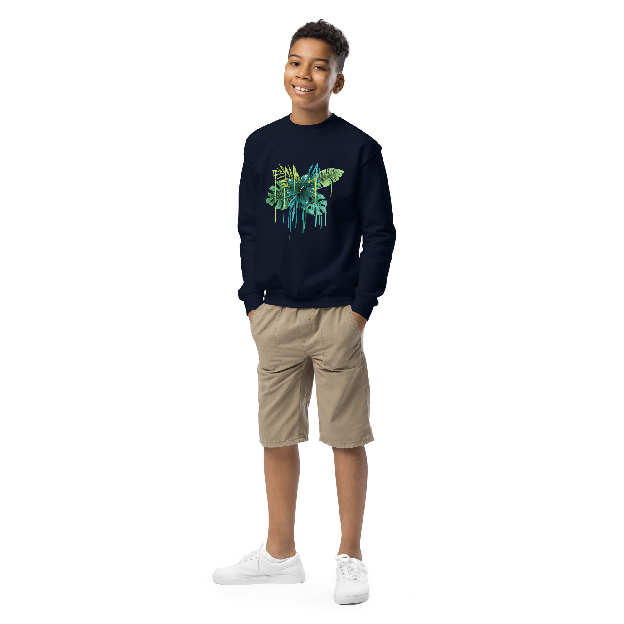 Youth crewneck sweatshirt - Image 29