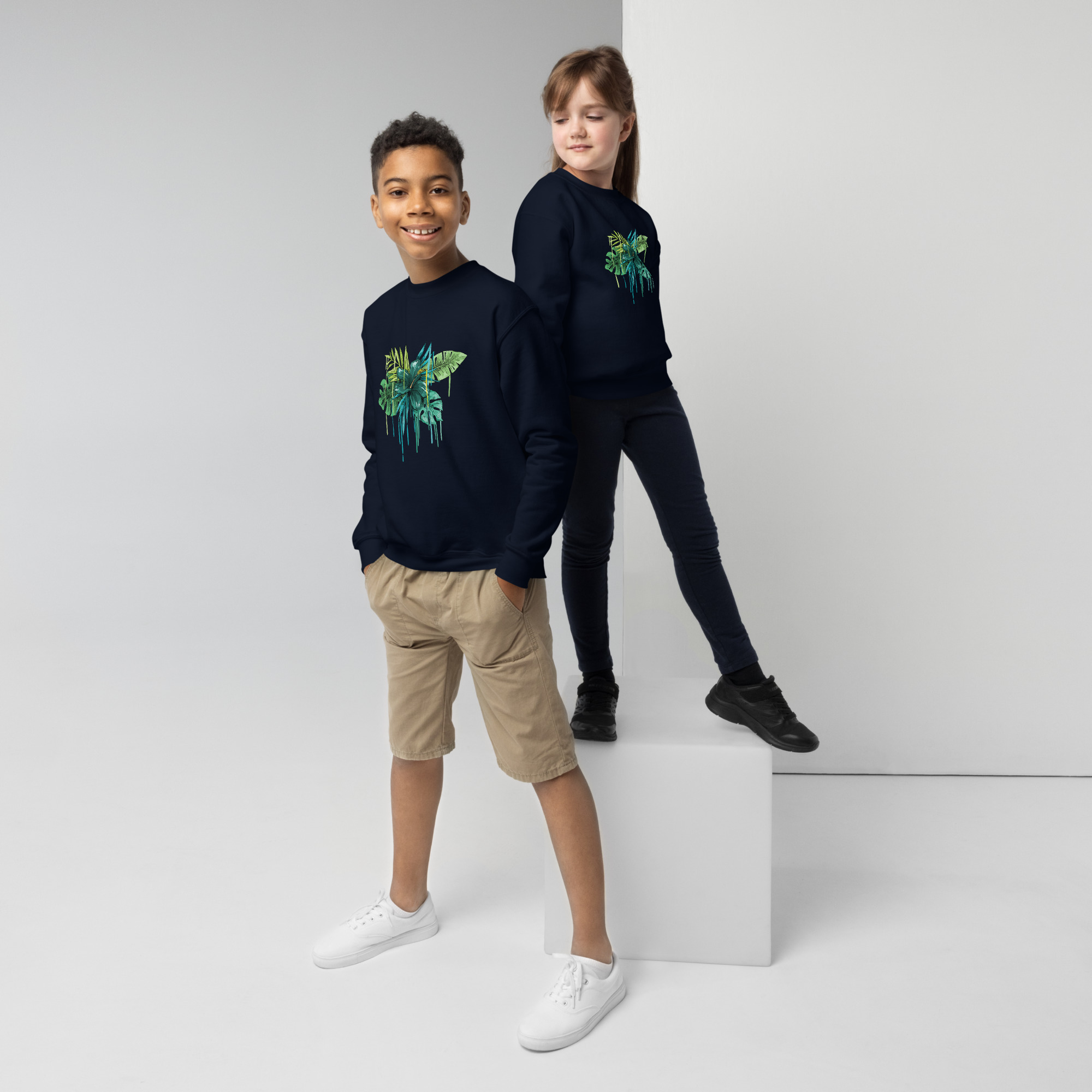 Youth crewneck sweatshirt - Image 2