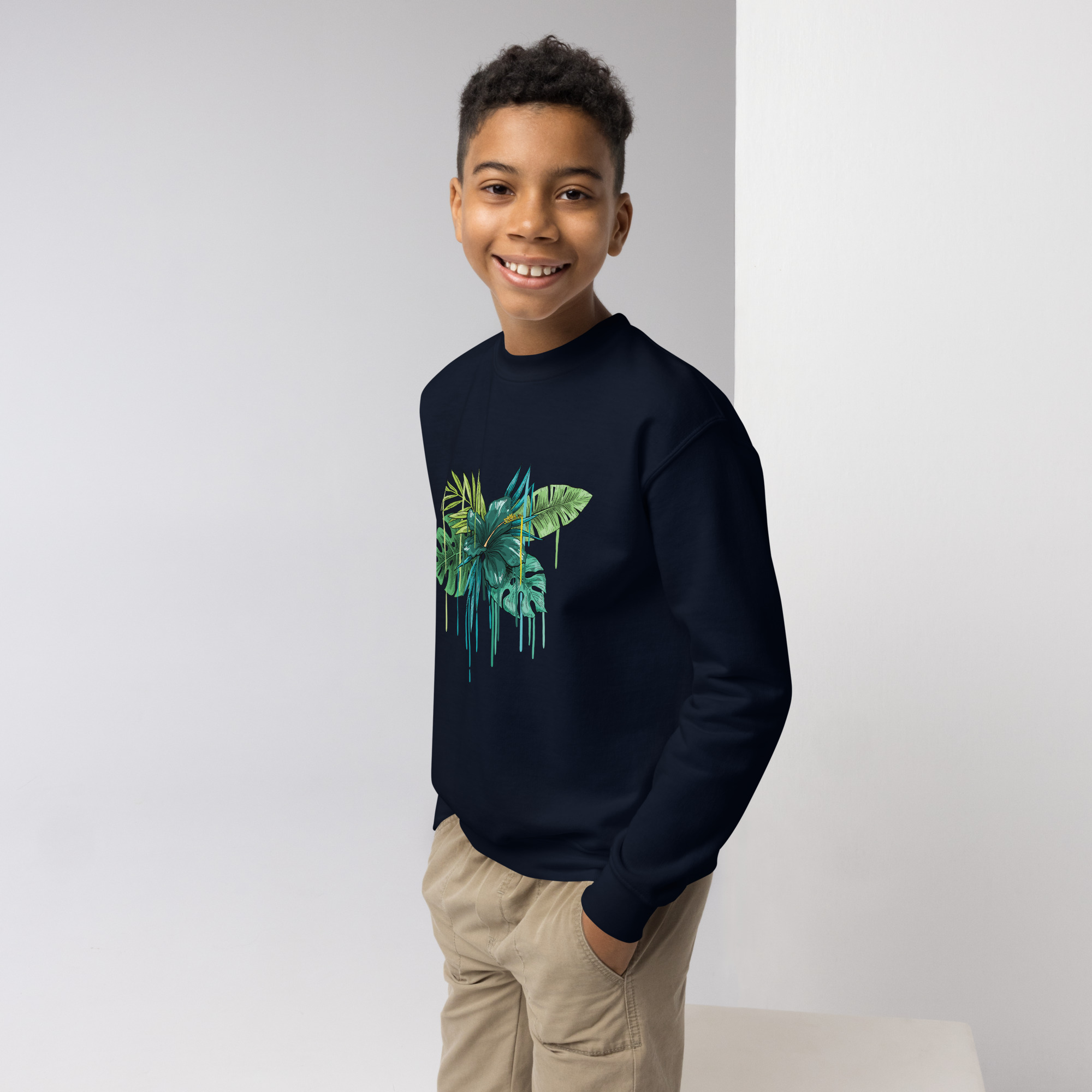 Youth crewneck sweatshirt - Image 14