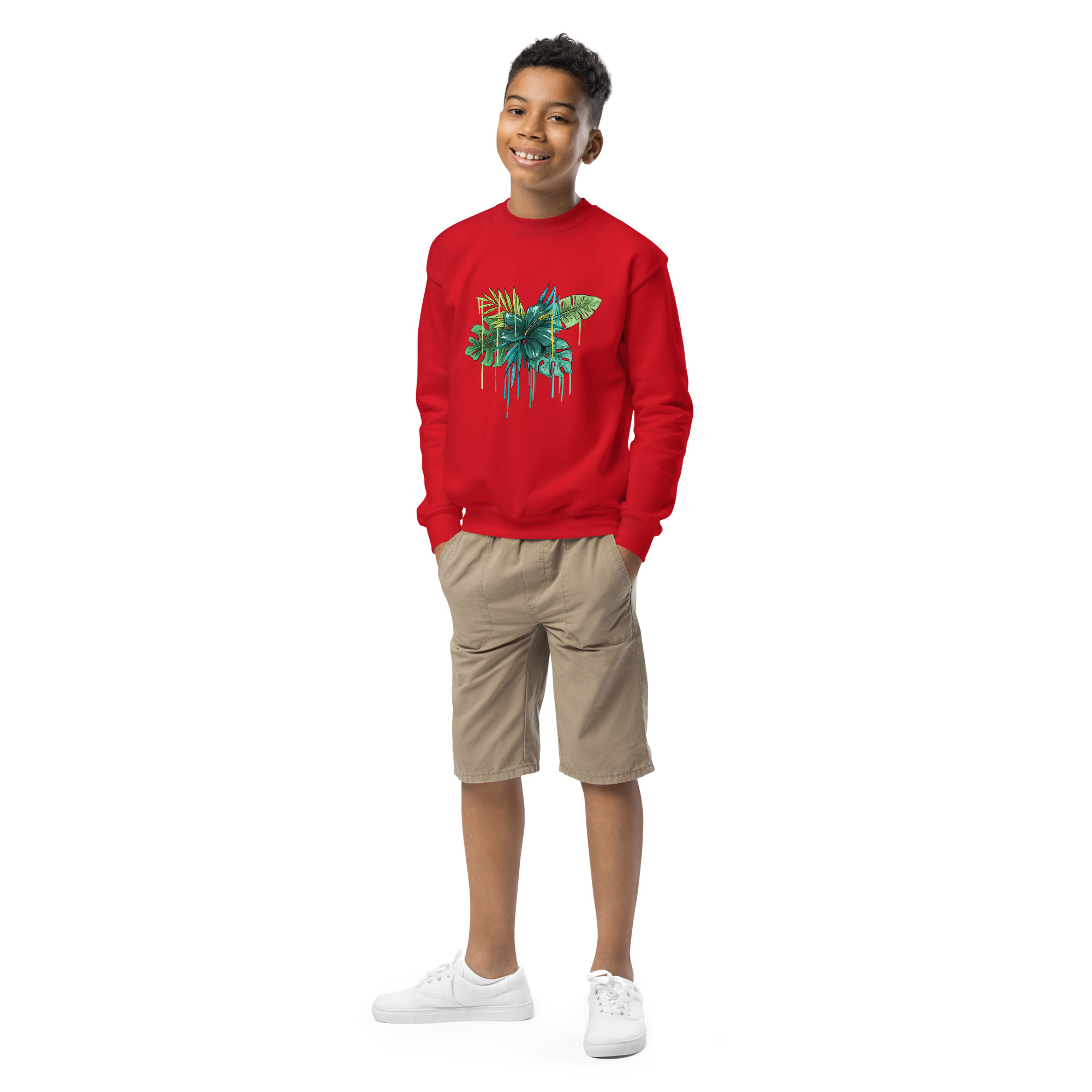 Youth crewneck sweatshirt - Image 31