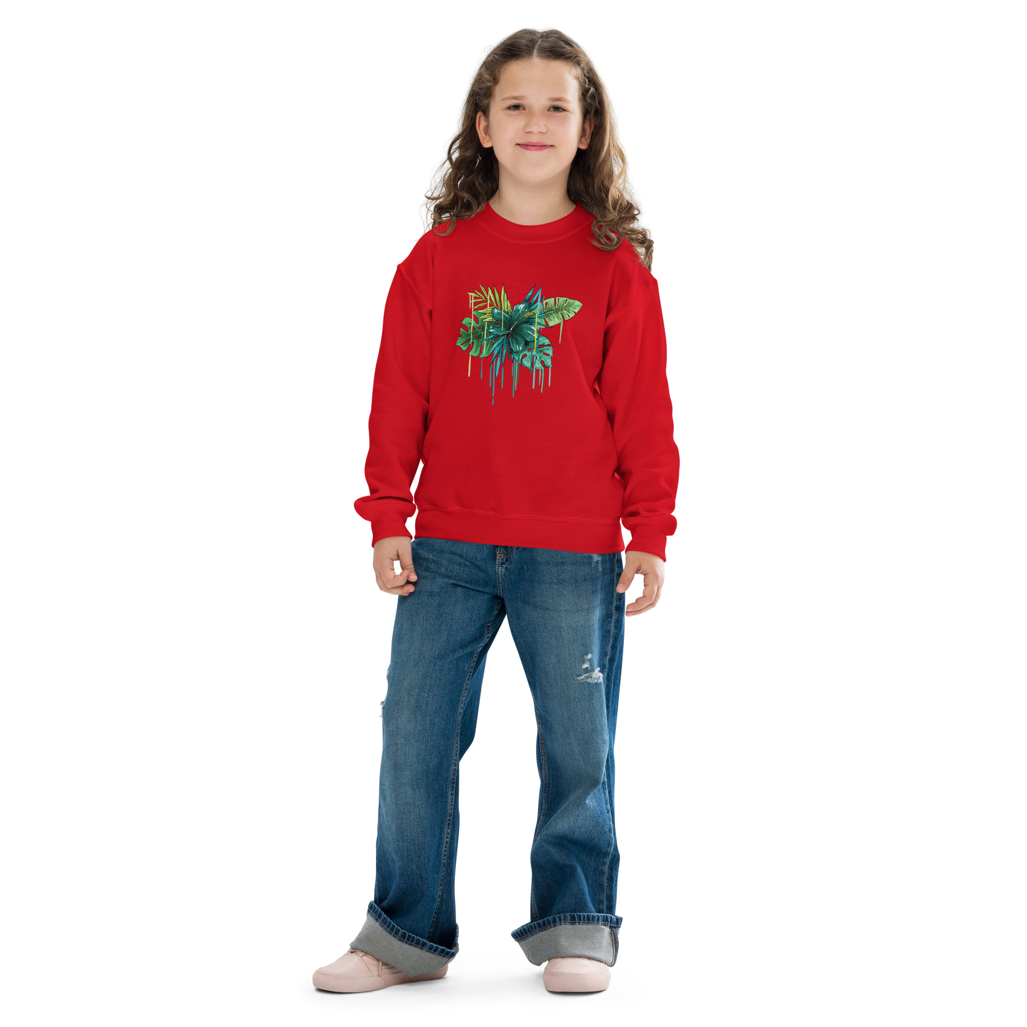 Youth crewneck sweatshirt - Image 22