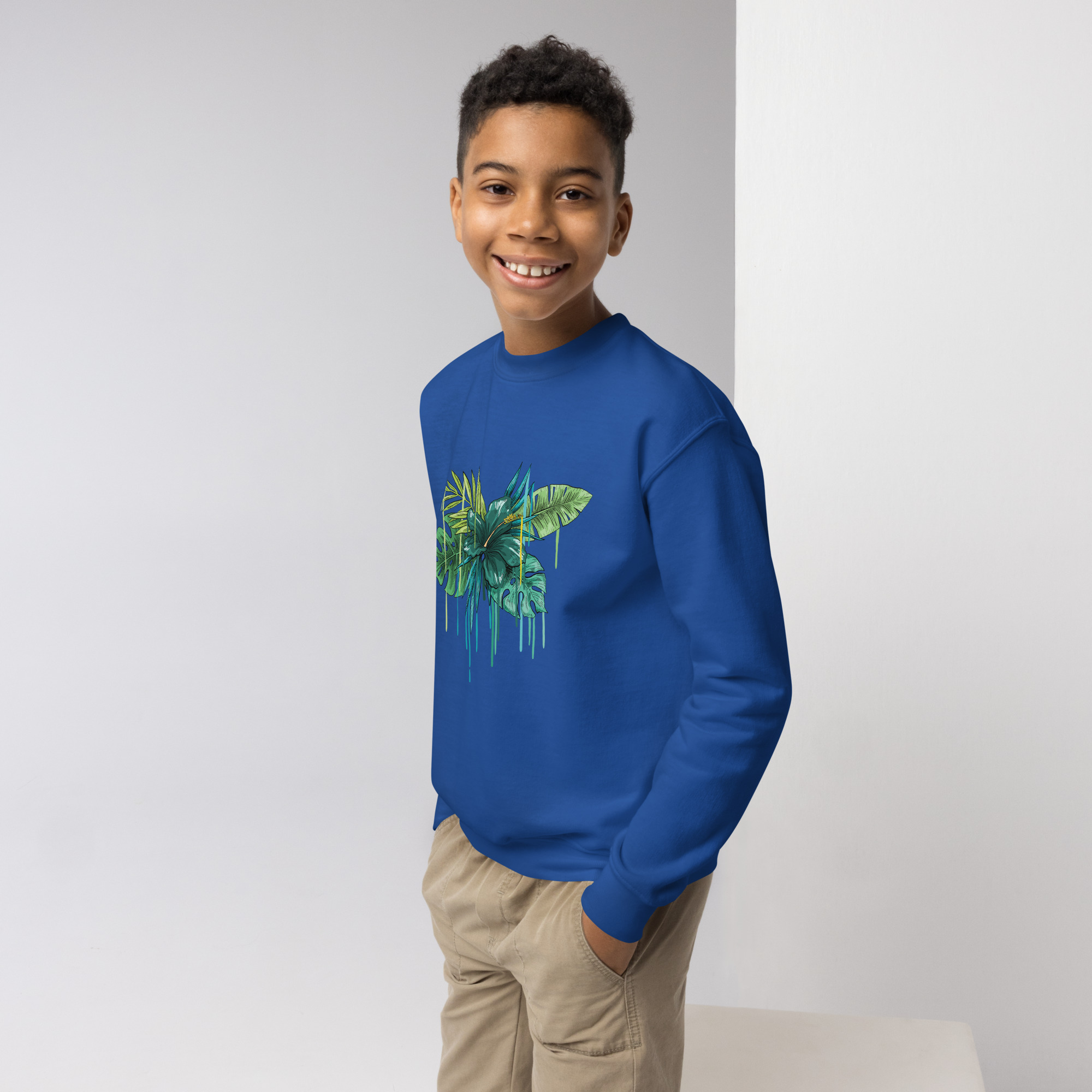 Youth crewneck sweatshirt - Image 18
