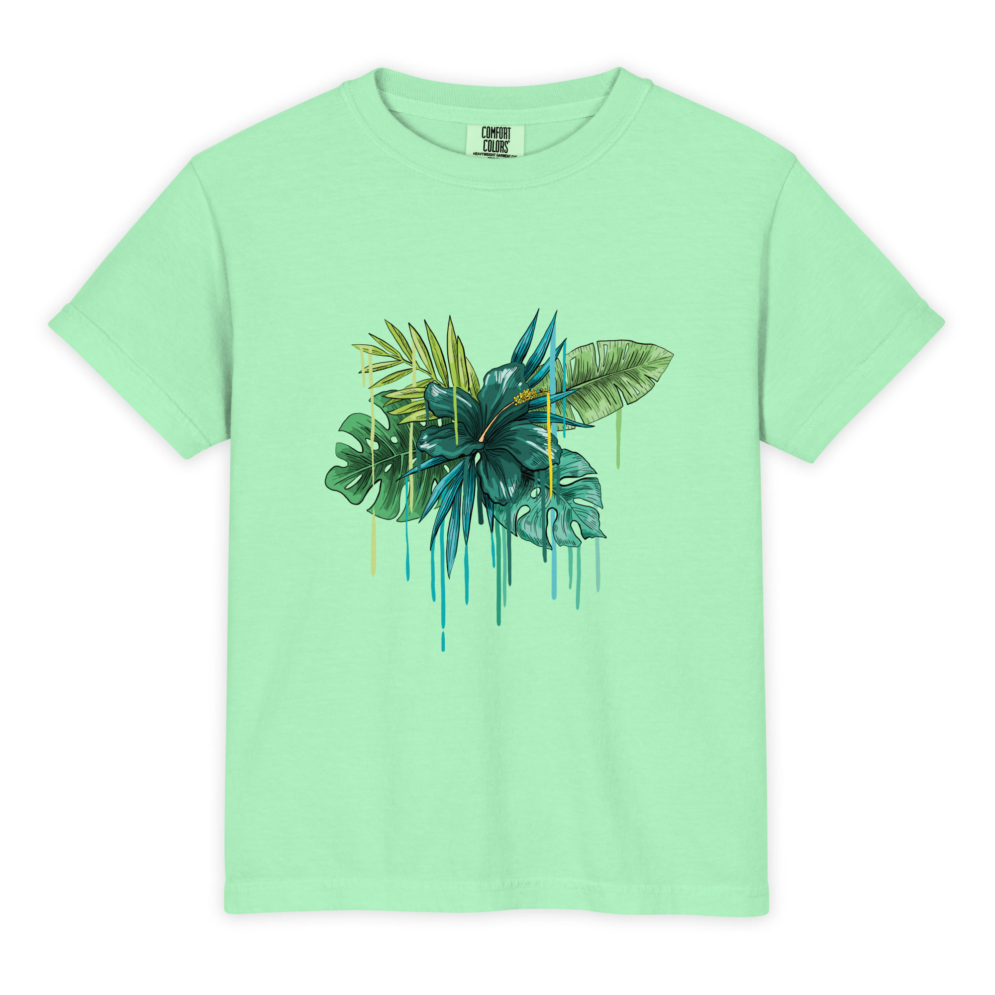 Youth Garment-Dyed Heavyweight T-Shirt - Comfort Colors 9018 - Image 8