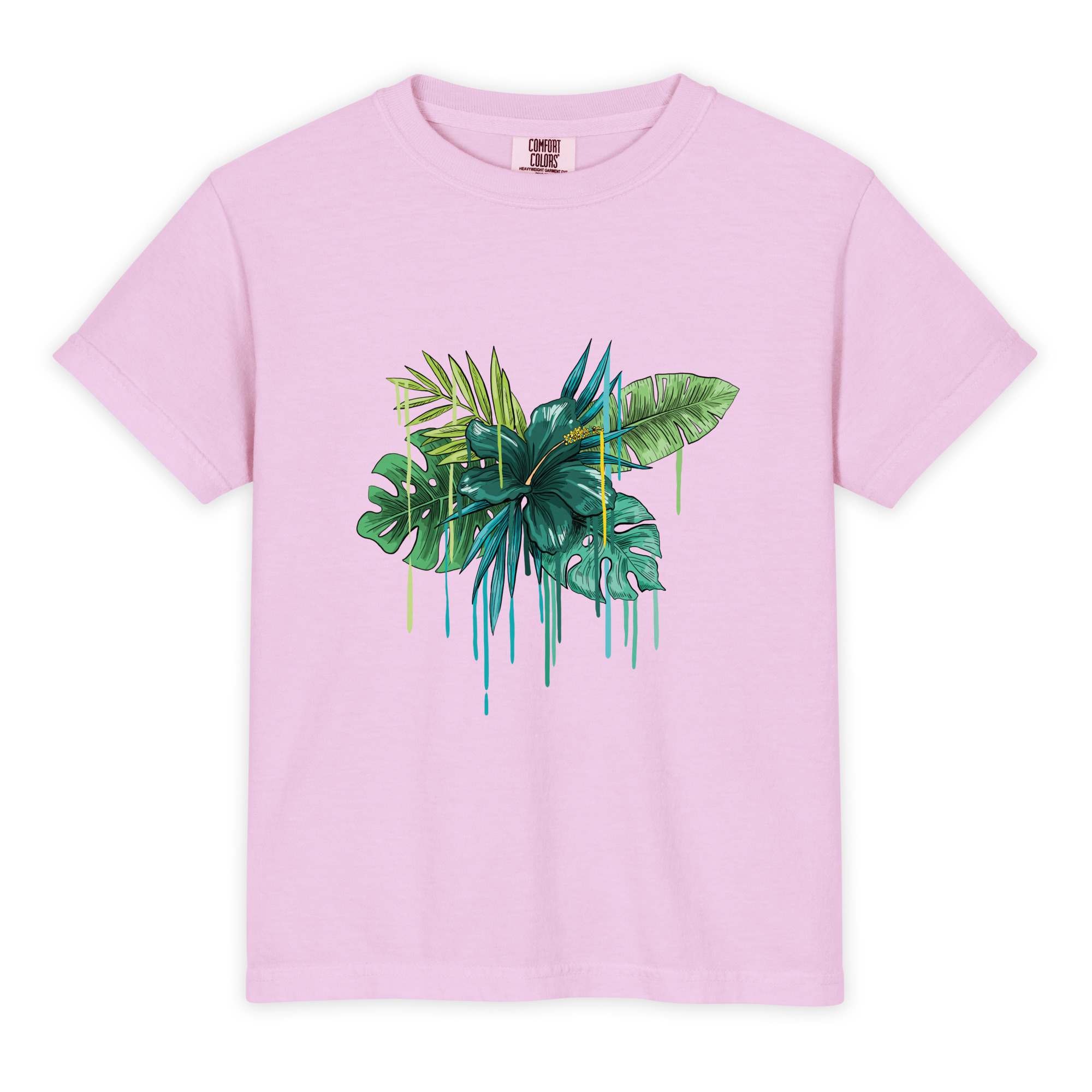 Youth Garment-Dyed Heavyweight T-Shirt - Comfort Colors 9018 - Image 7