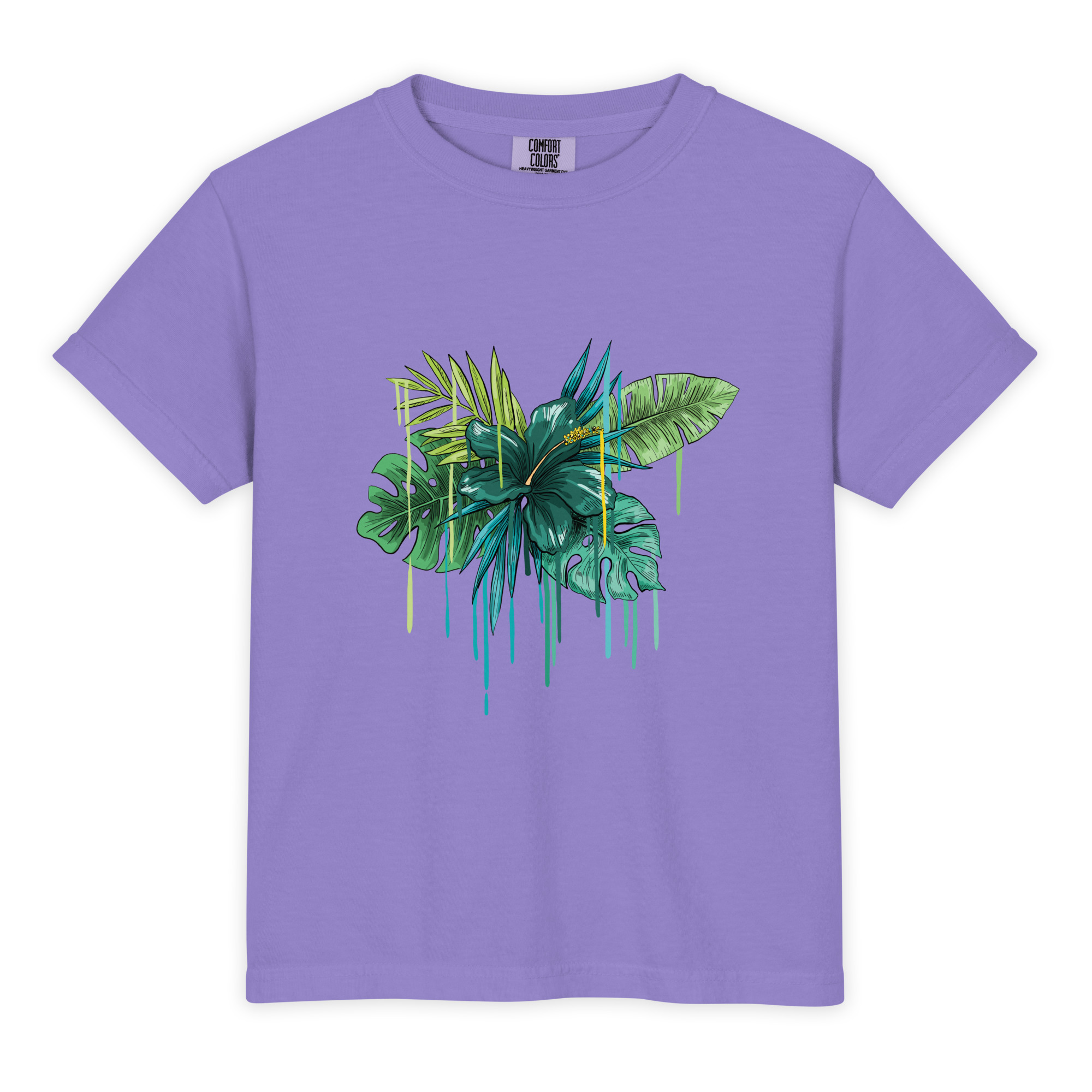 Youth Garment-Dyed Heavyweight T-Shirt - Comfort Colors 9018 - Image 4