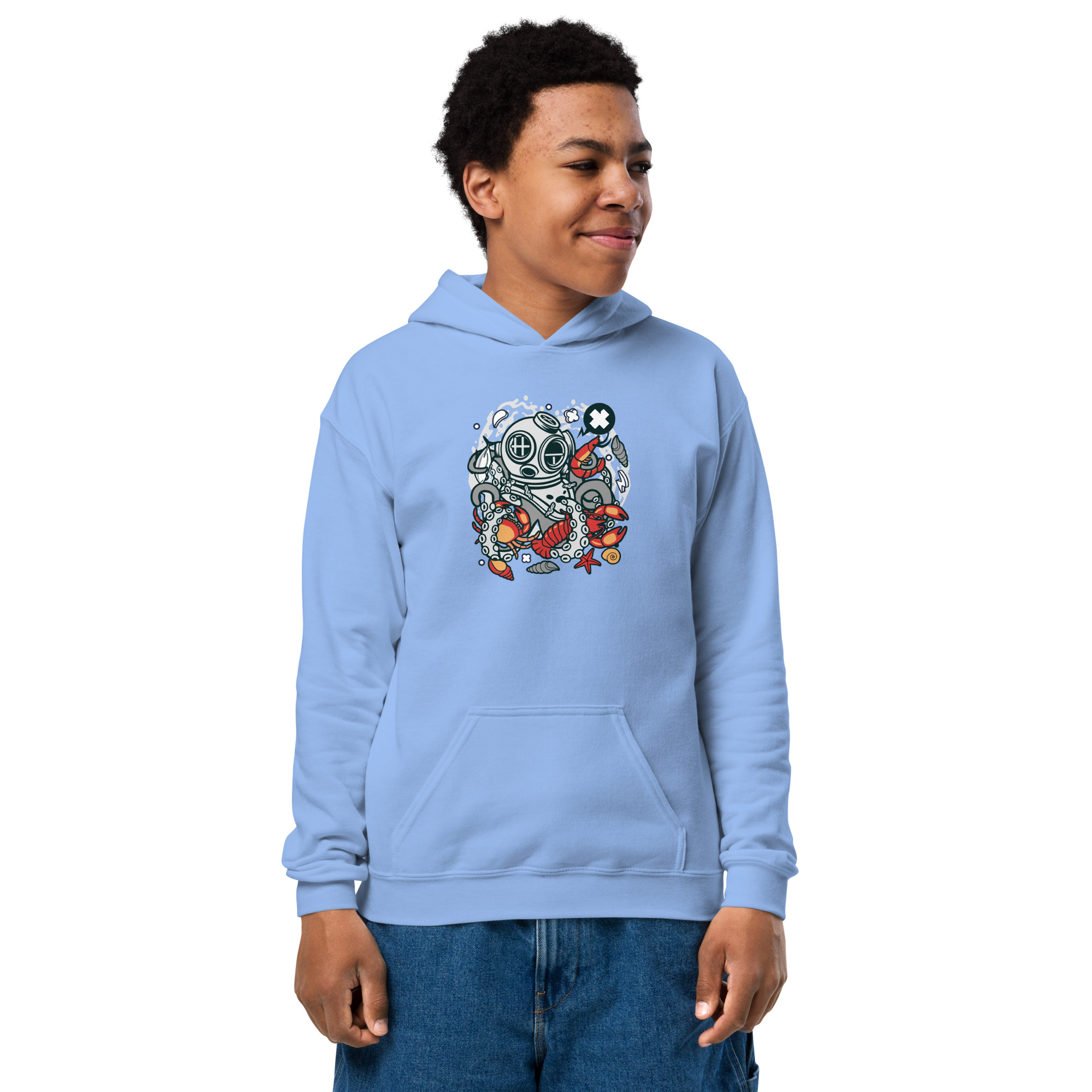 Youth heavy blend hoodie - Image 22