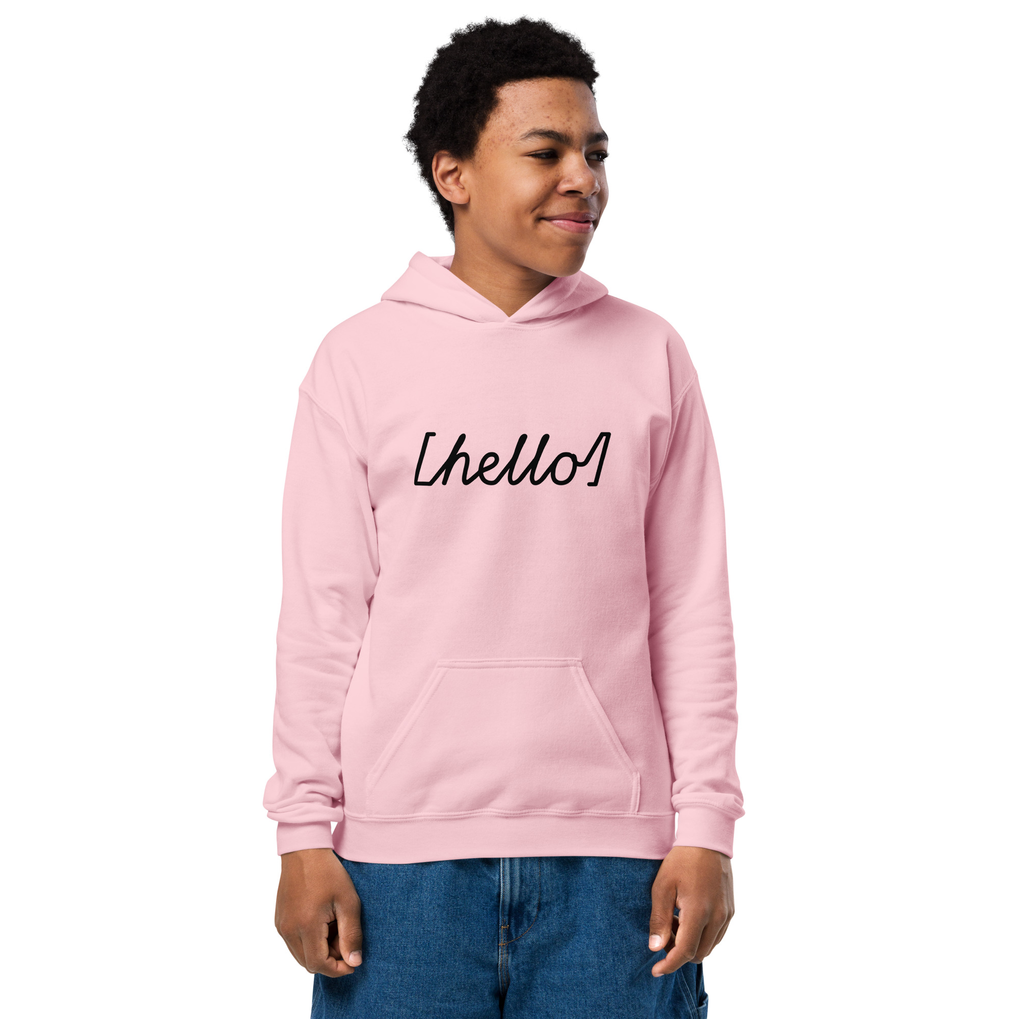 Youth heavy blend hoodie - Image 3