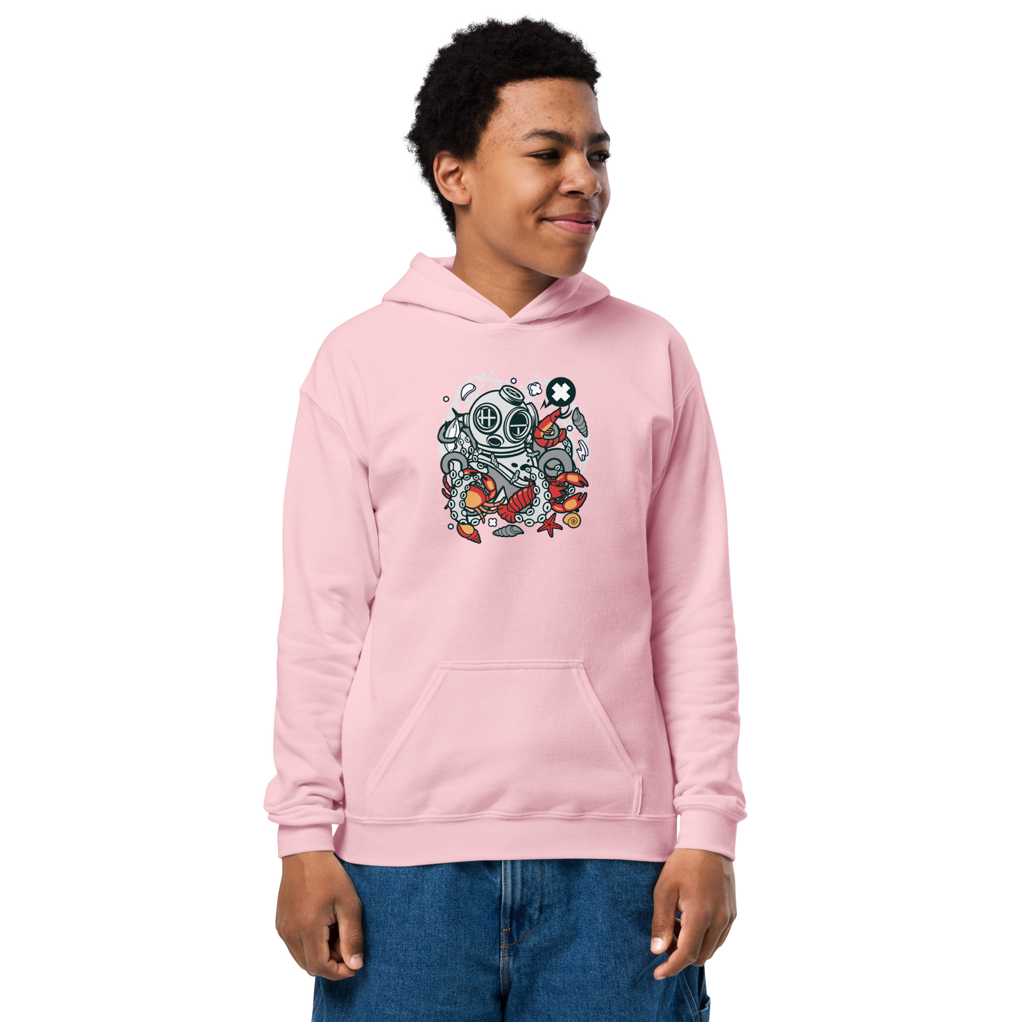 Youth heavy blend hoodie - Image 23