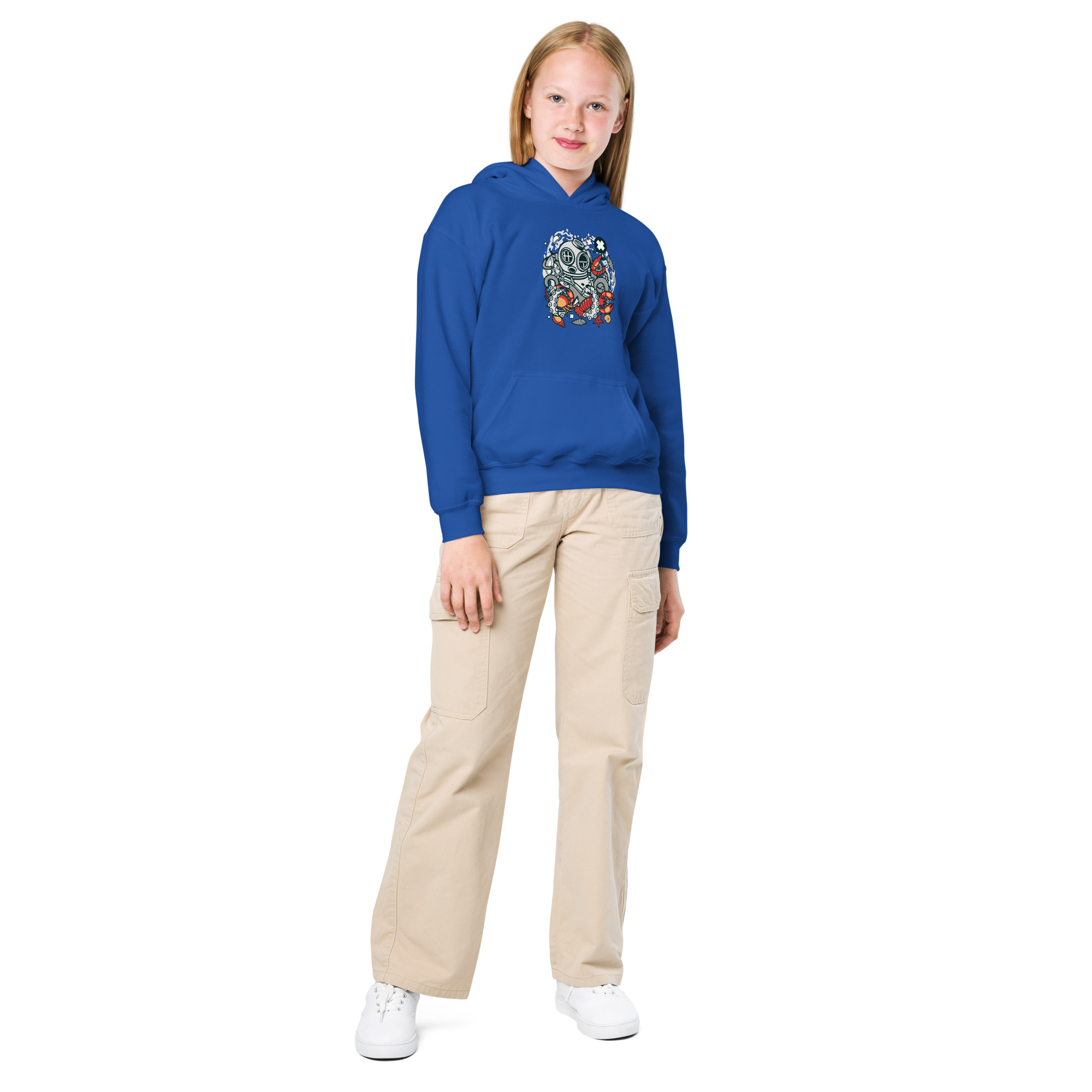 Youth heavy blend hoodie - Image 12