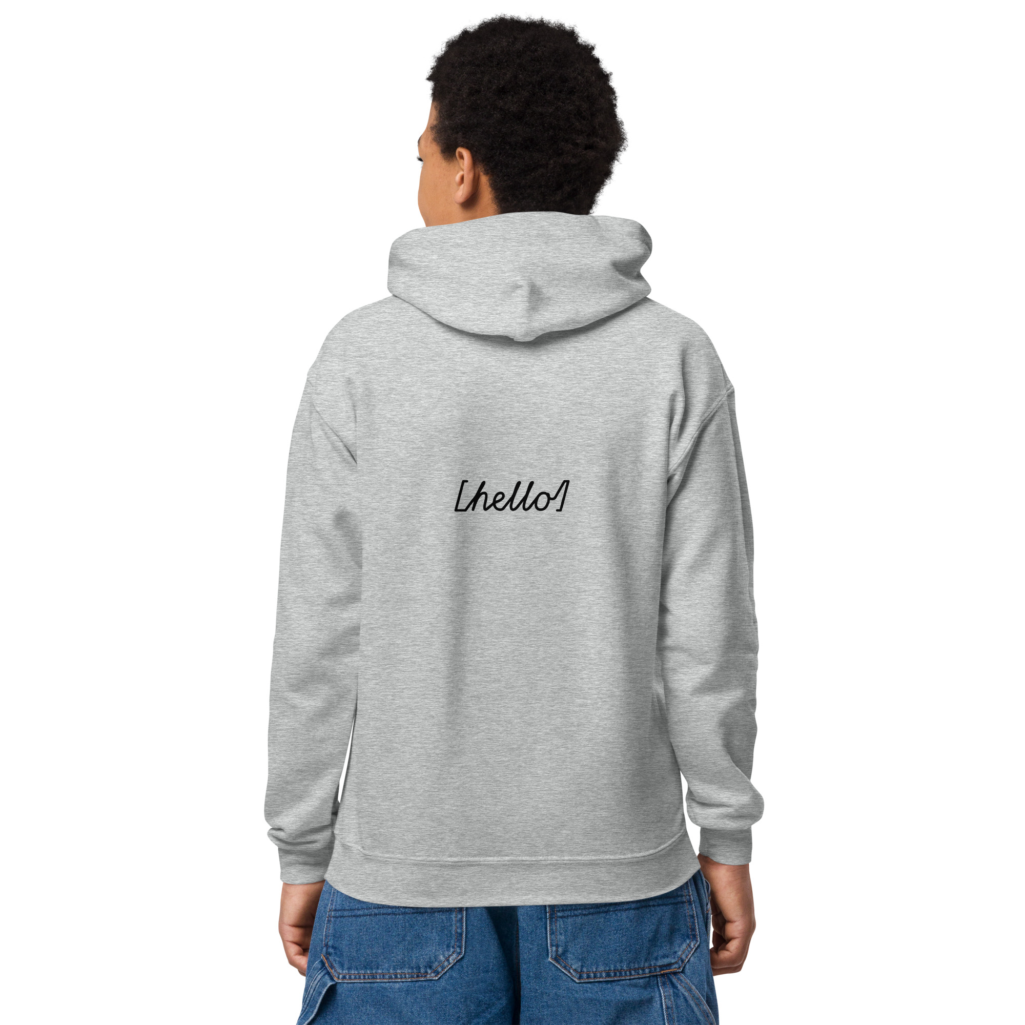 Youth heavy blend hoodie - Image 7
