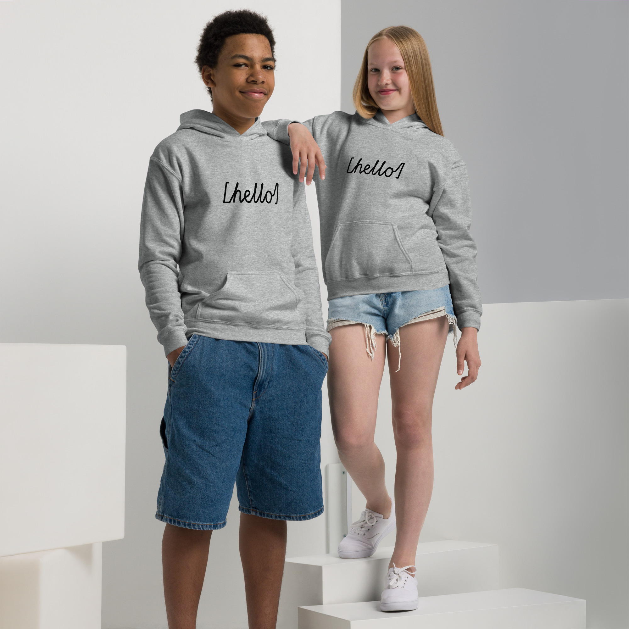 Youth heavy blend hoodie - Image 21