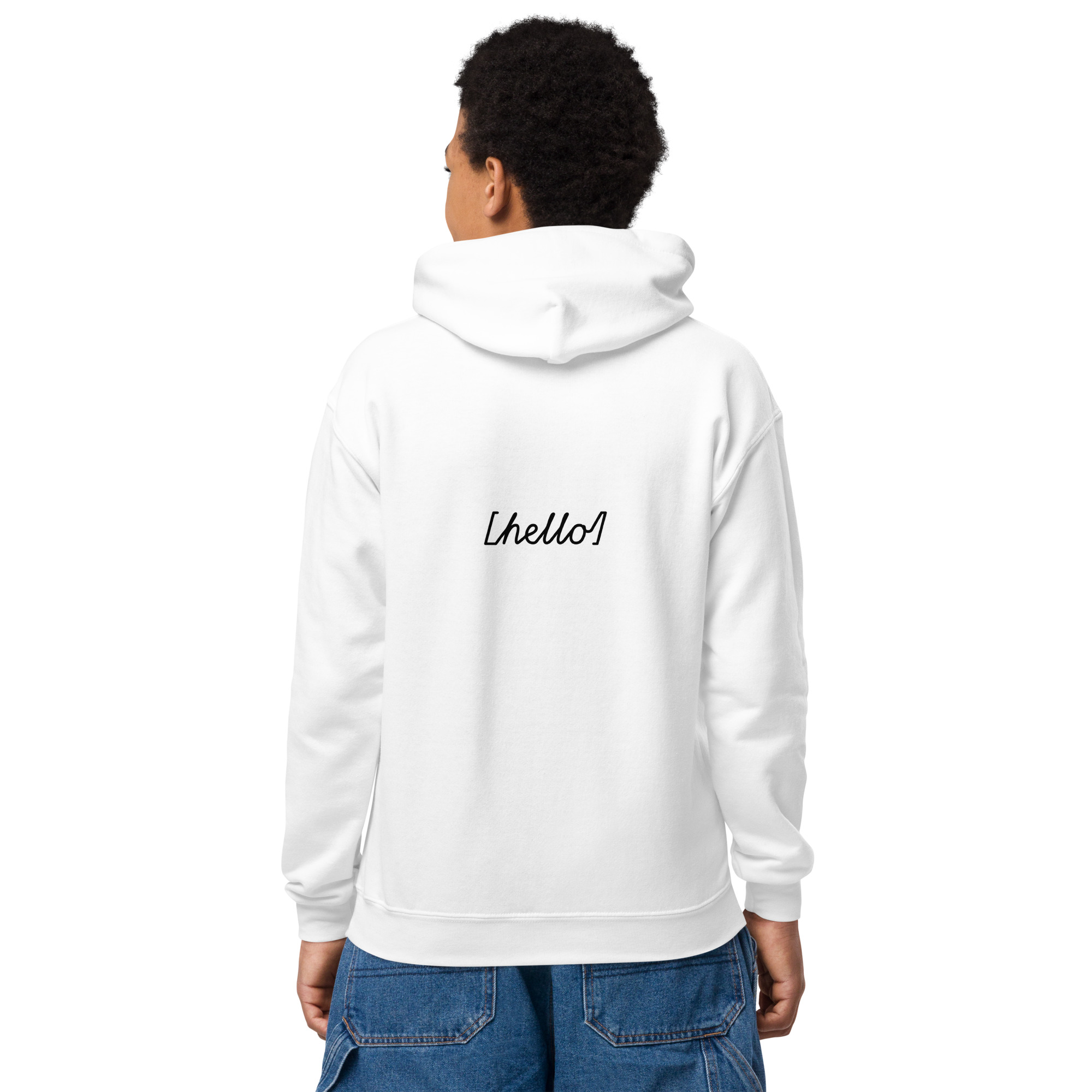 Youth heavy blend hoodie - Image 8