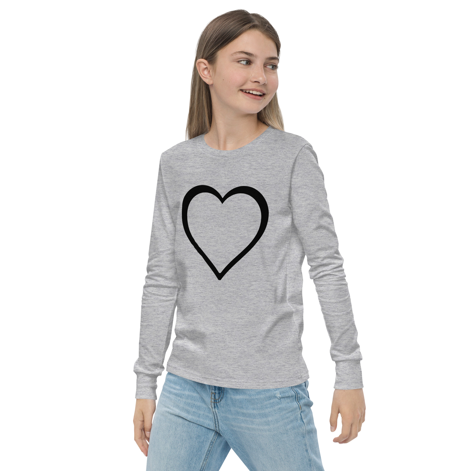 Youth long sleeve tee - Image 6