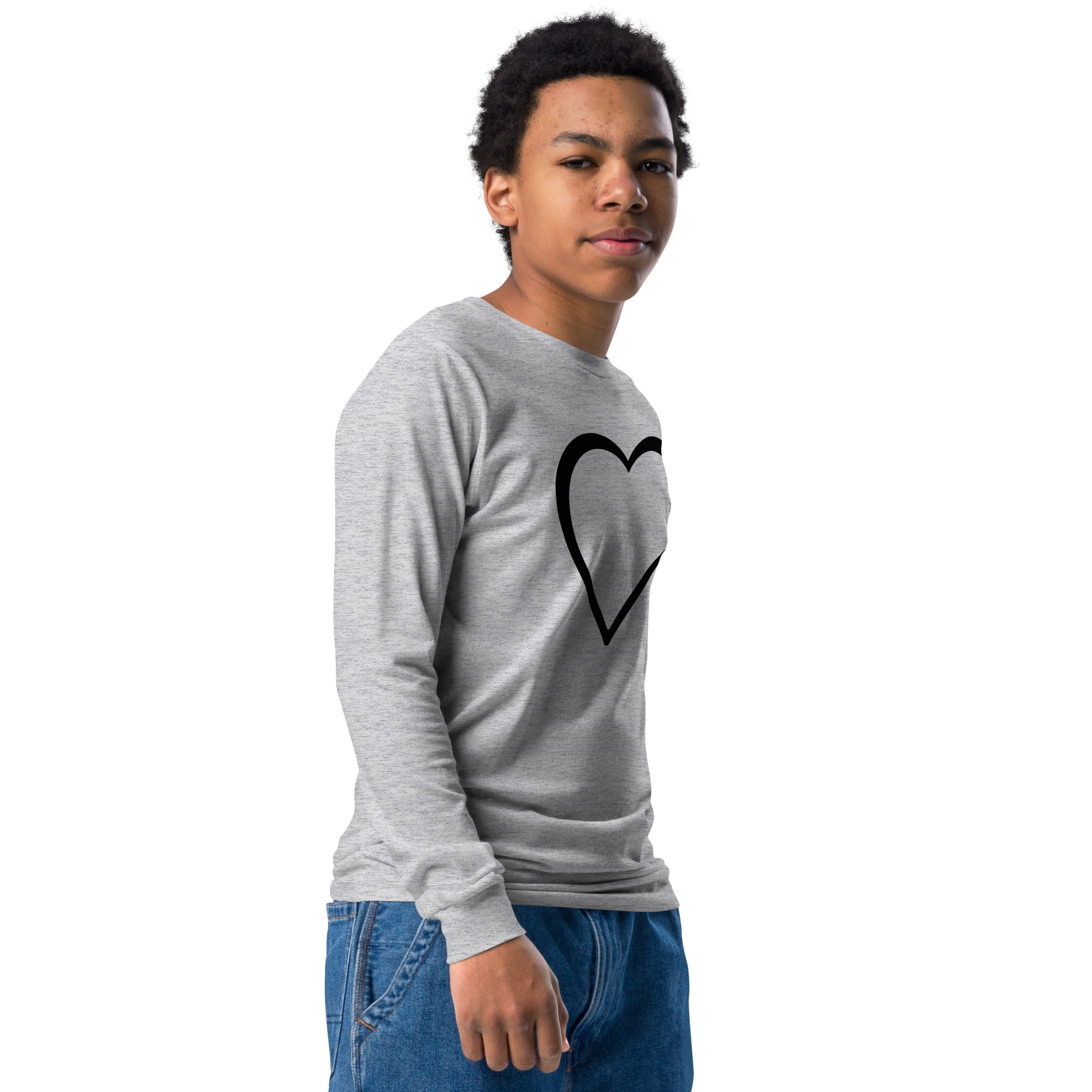 Youth long sleeve tee - Image 8