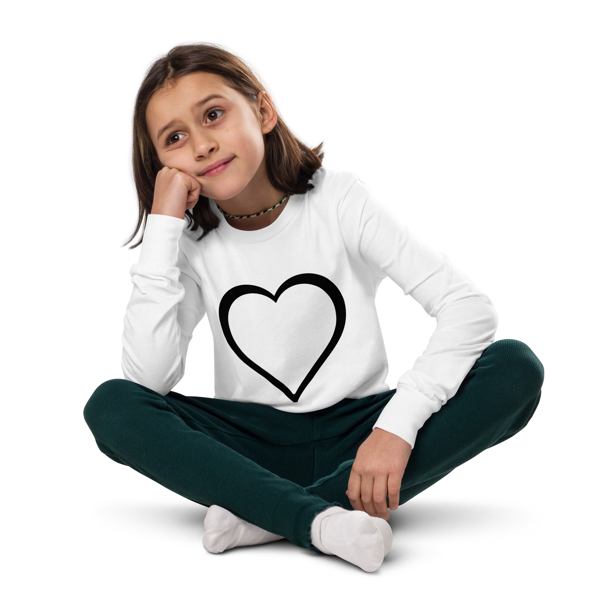 Youth long sleeve tee - Image 3