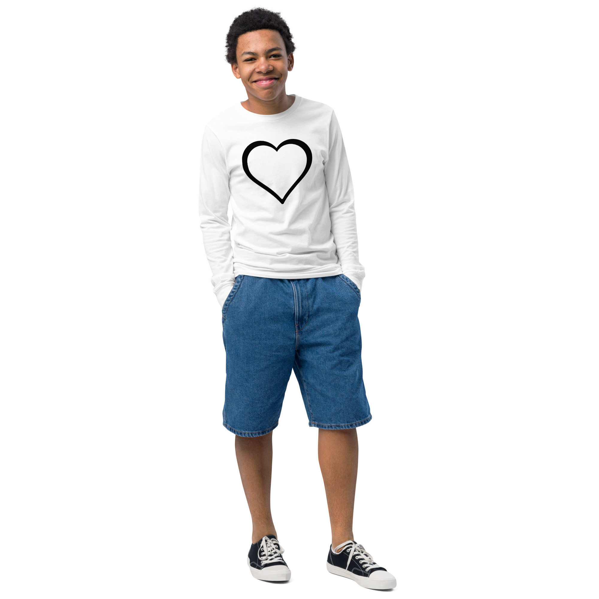 Youth long sleeve tee - Image 7