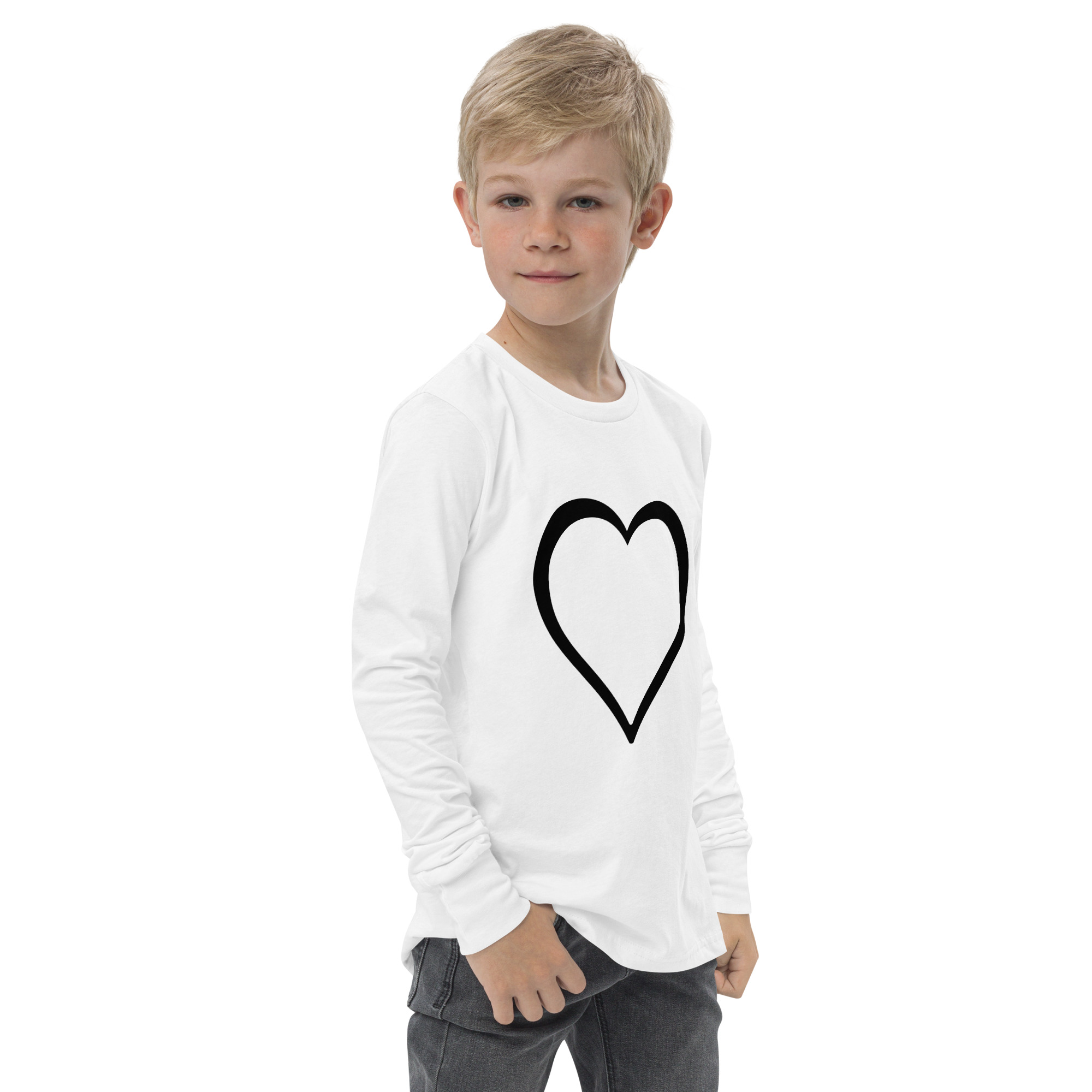 Youth long sleeve tee - Image 9